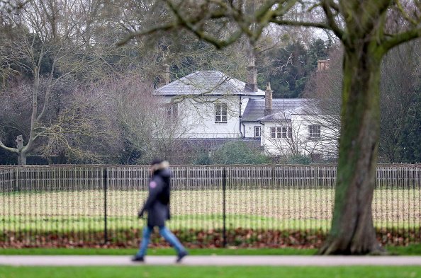 Vue générale de Frogmore Cottage sur le domaine de Home Park, à Windsor.| Photo : Getty Images
