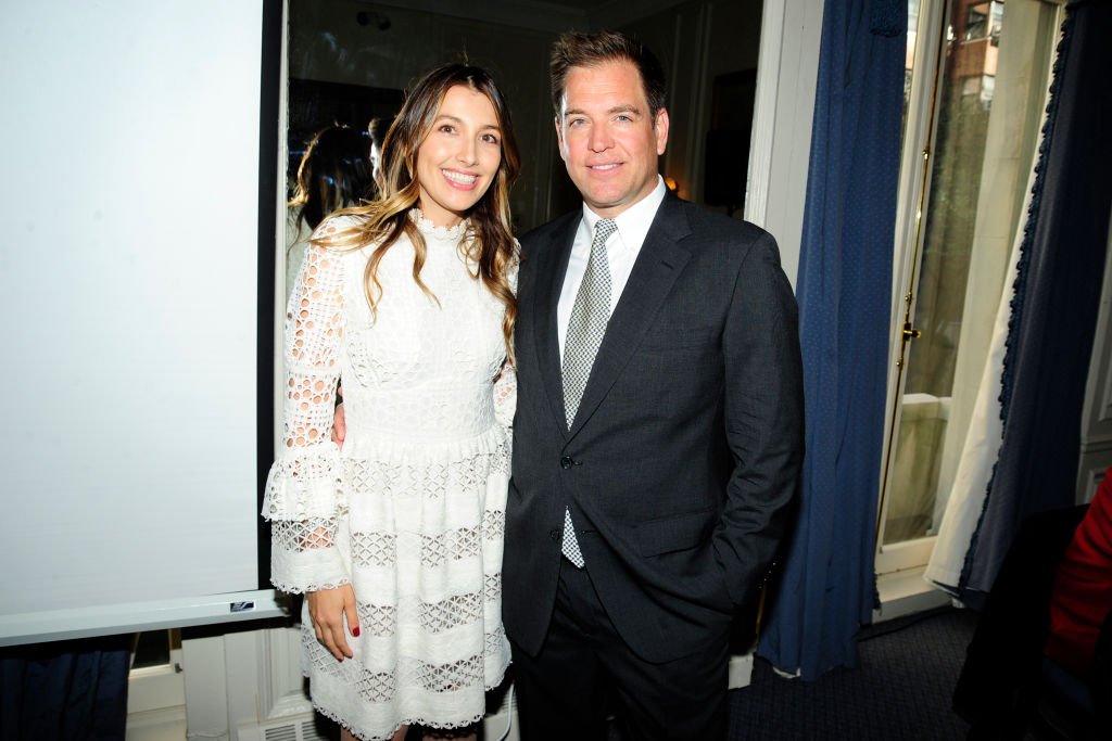 Michael Weatherly and Bojana Jankovic at the Lifeline New York Hosts Annual Benefit Luncheon At The Liederkranz Foundation on October 18, 2018, in New York | Photo: Getty Images