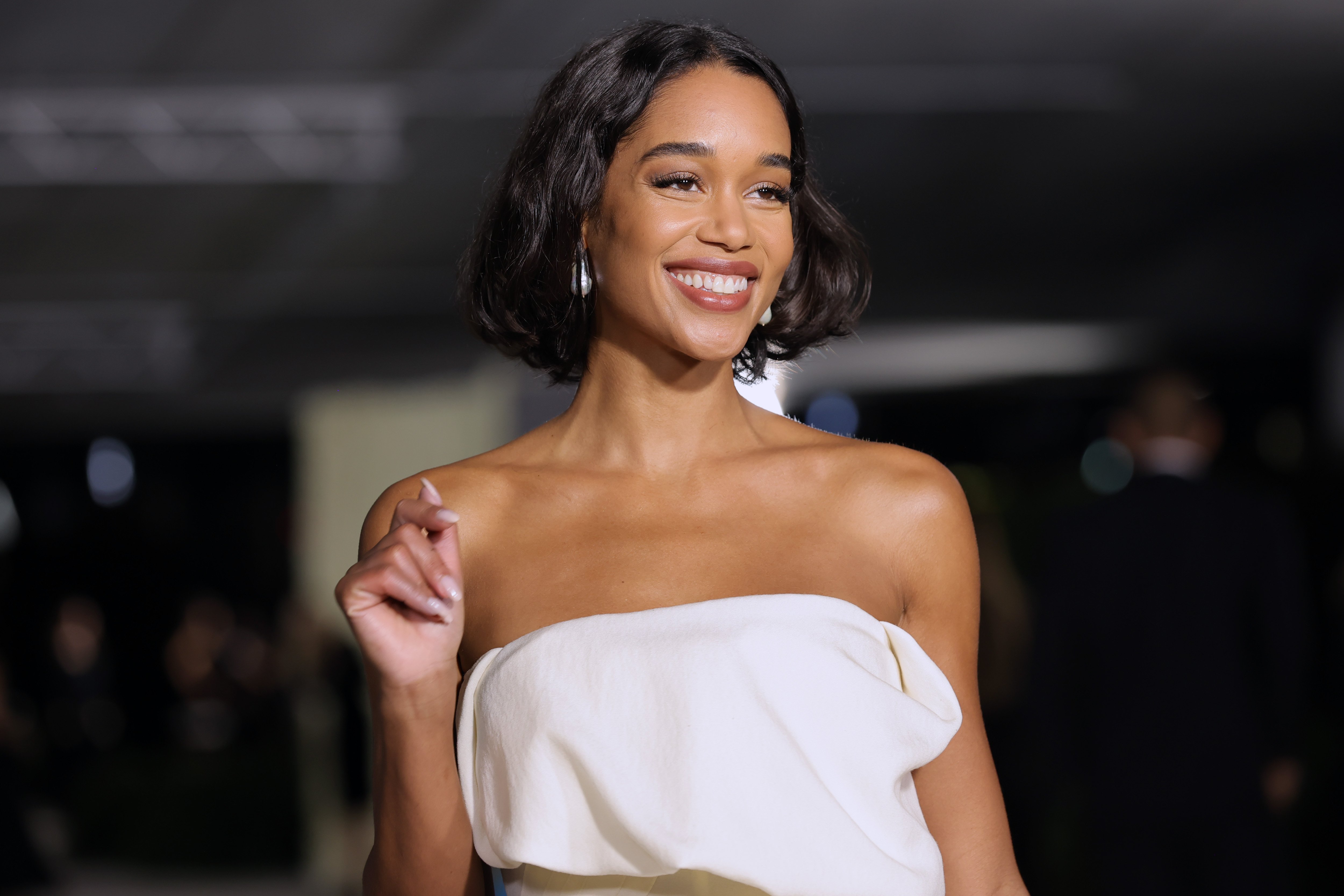 Laura Harrier during the 2nd Annual Academy Museum Gala at Academy Museum of Motion Pictures on October 15, 2022, in Los Angeles, California. | Source: Getty Images