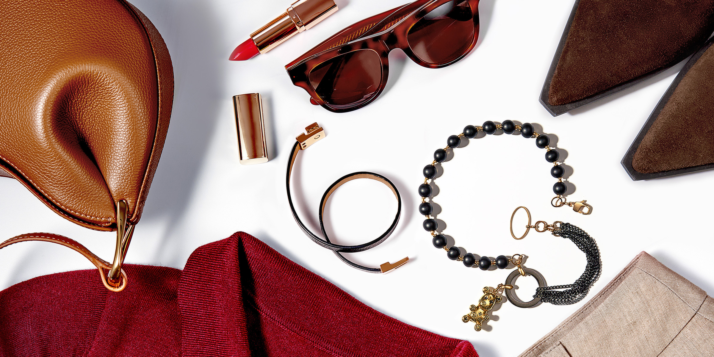 Stylish accessories | Source: Getty Images