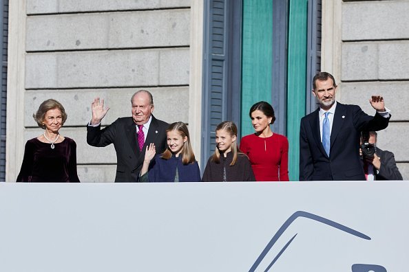 La Reina Sofía y el Rey Juan Carlos I en el 40 aniversario de la Constitución. | Imagen: Getty Images La Reina Sofía y el Rey Juan Carlos I en el 40 aniversario de la Constitución. | Imagen: Getty Images