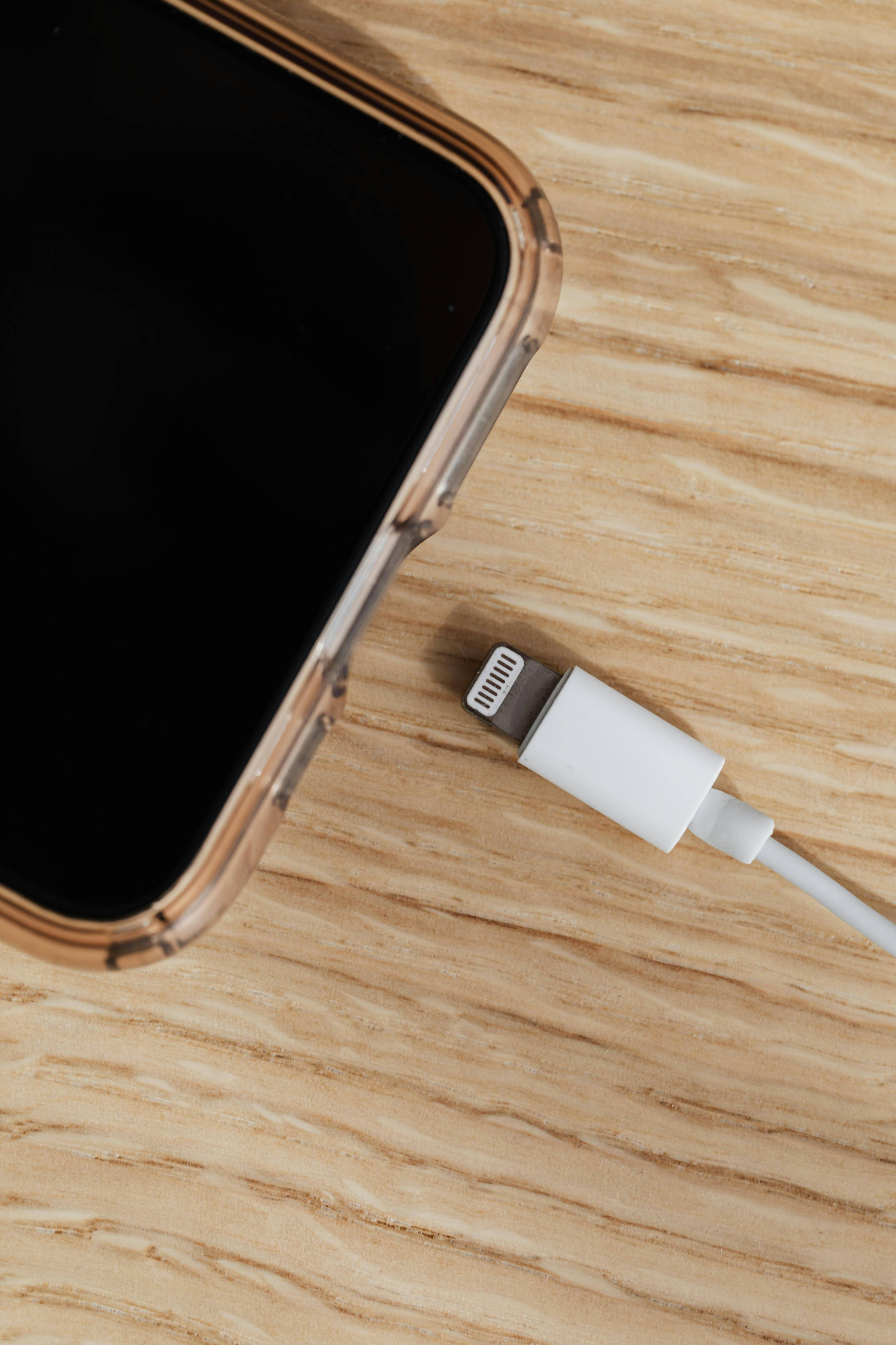 An iPhone lightning cable | Source: Pexels