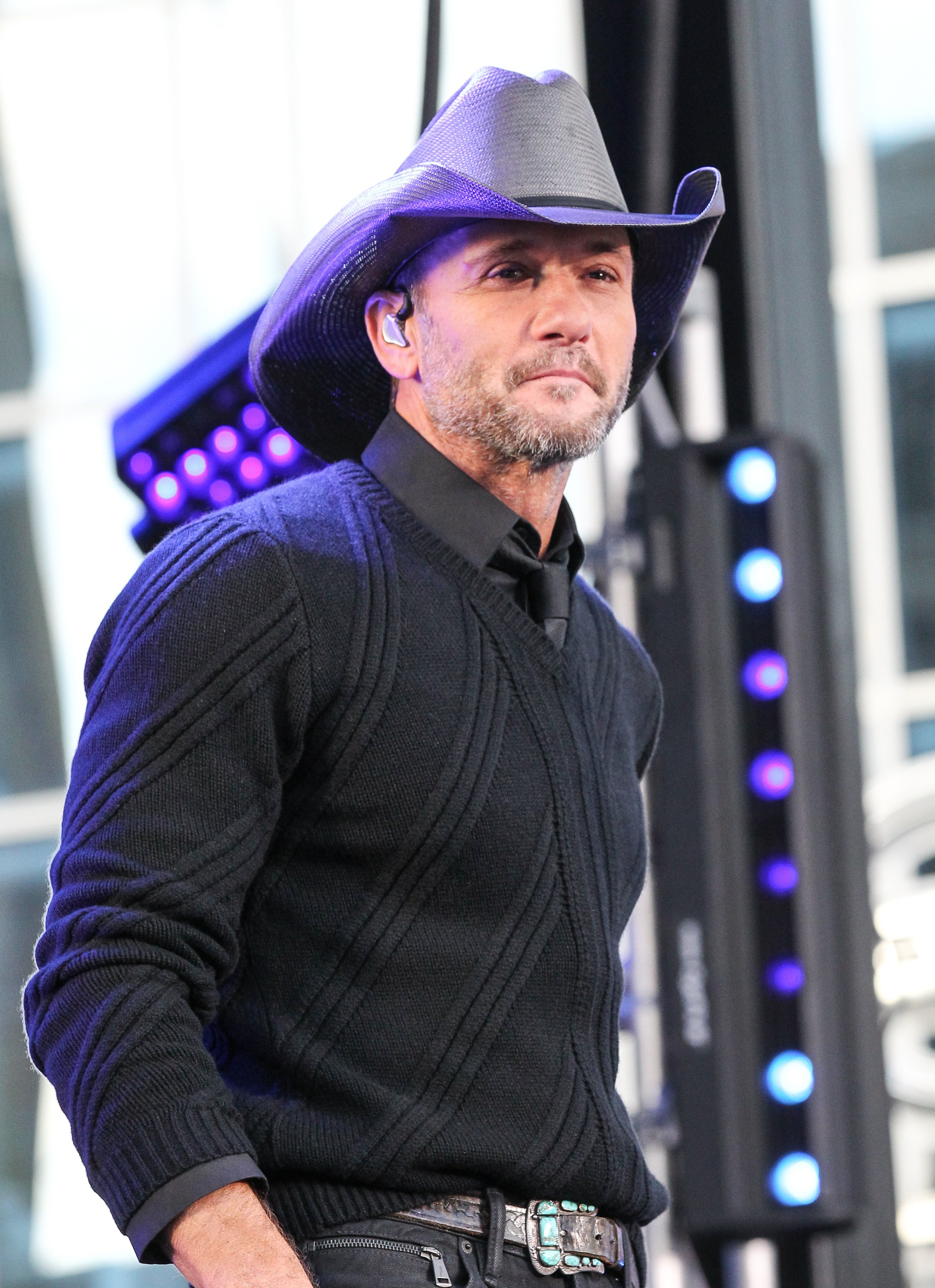 Tim McGraw Performs On ABC's "Good Morning America"on November 4, 2015, in Nashville, Tennessee. | Source: Getty Images.
