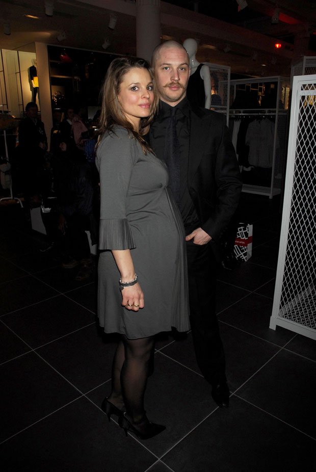 Tom Hardy and ex-girlfriend Rachael Speed, whom he shares son Louis with | Source: Getty Images
