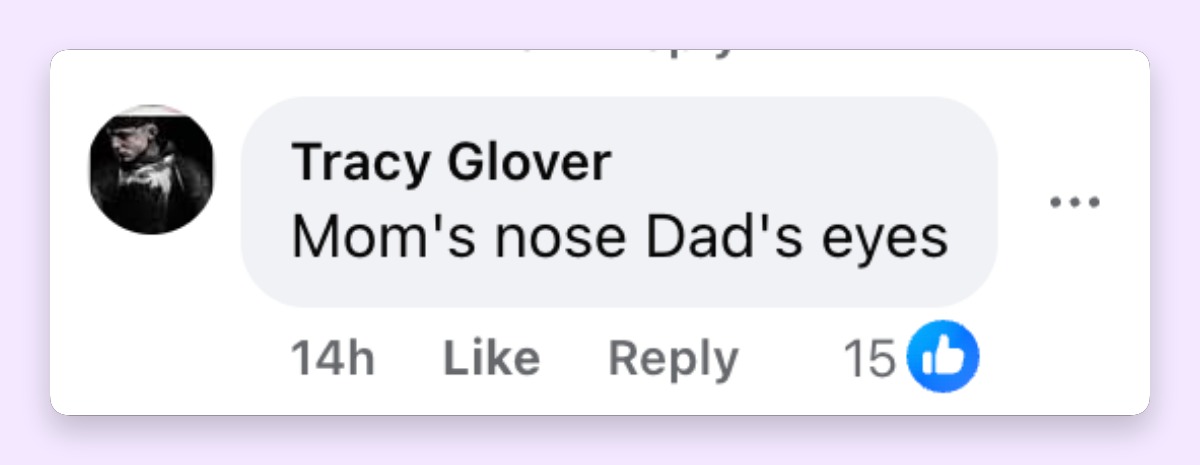 Netizens began comparing Jack Brady to not just his father, but also to Bridget Moynahan in a post from June 13, 2026 | Source: Facebook/People