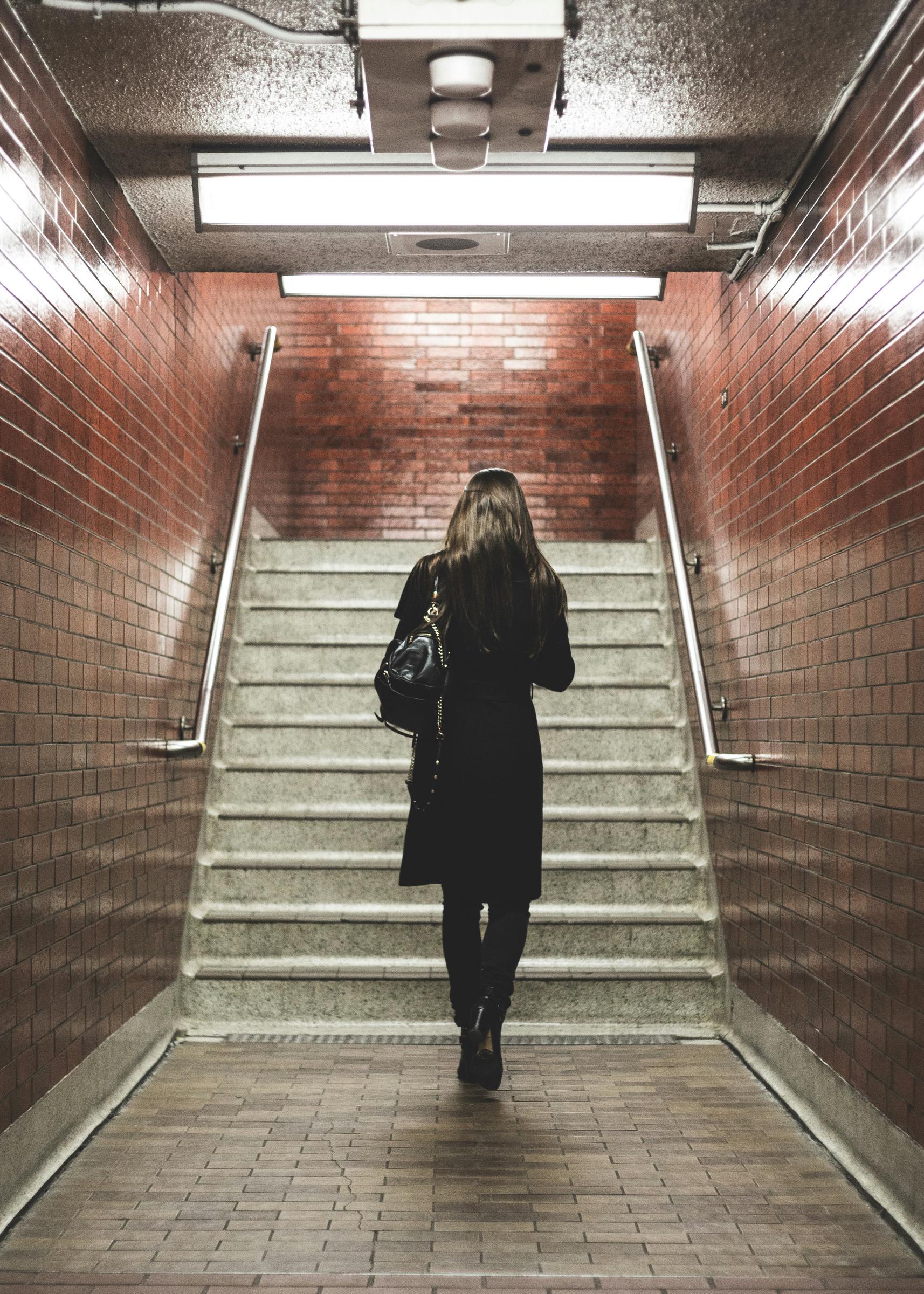 A woman in a subway | Source: Unsplash