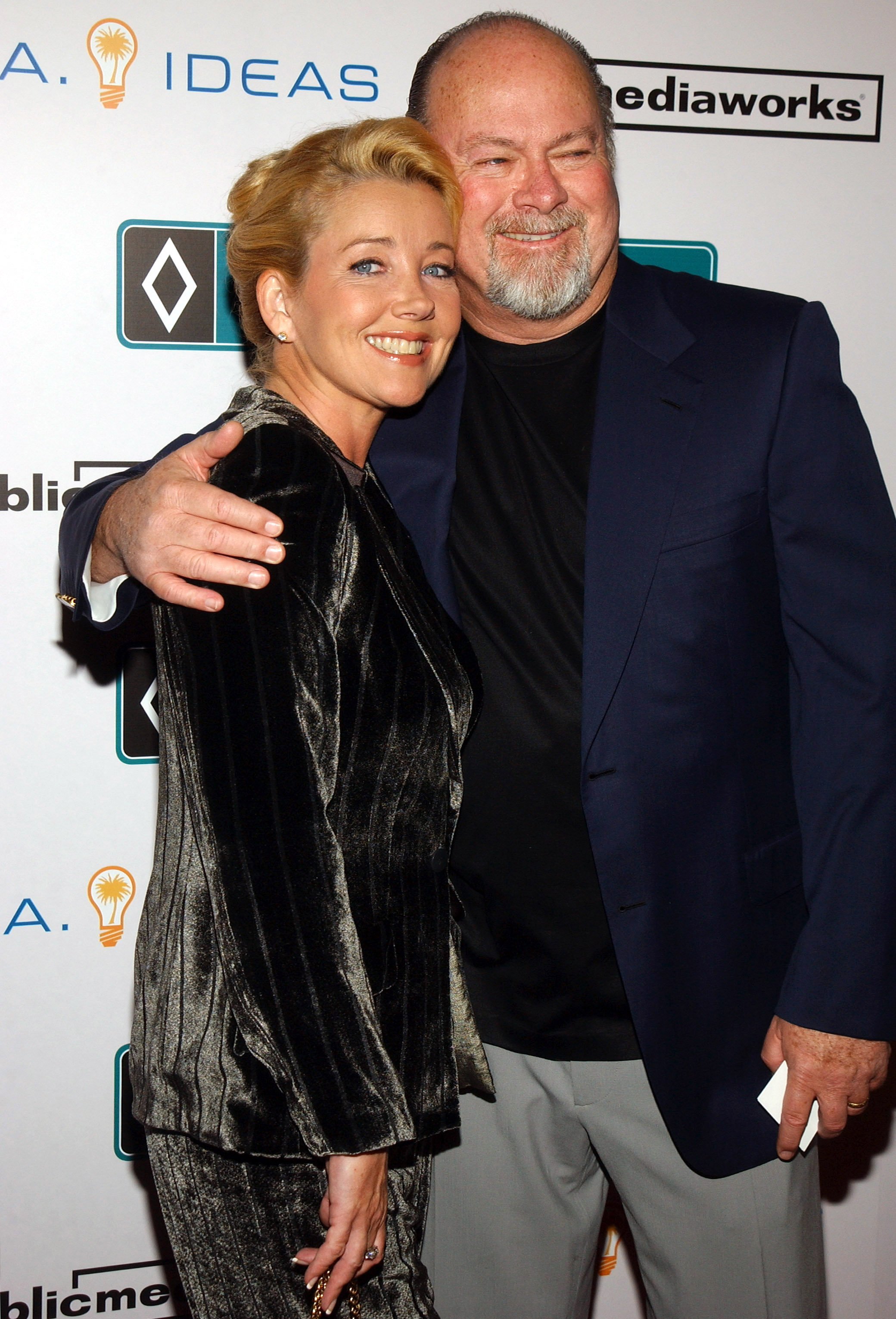 Melody Thomas Scott and husband Edward Scott during World Premiere of The Public Media Works Independent Feature Film "Carpool Guy" - Arrivals at The ArcLight in Hollywood, California, United States. | Source: Getty Images