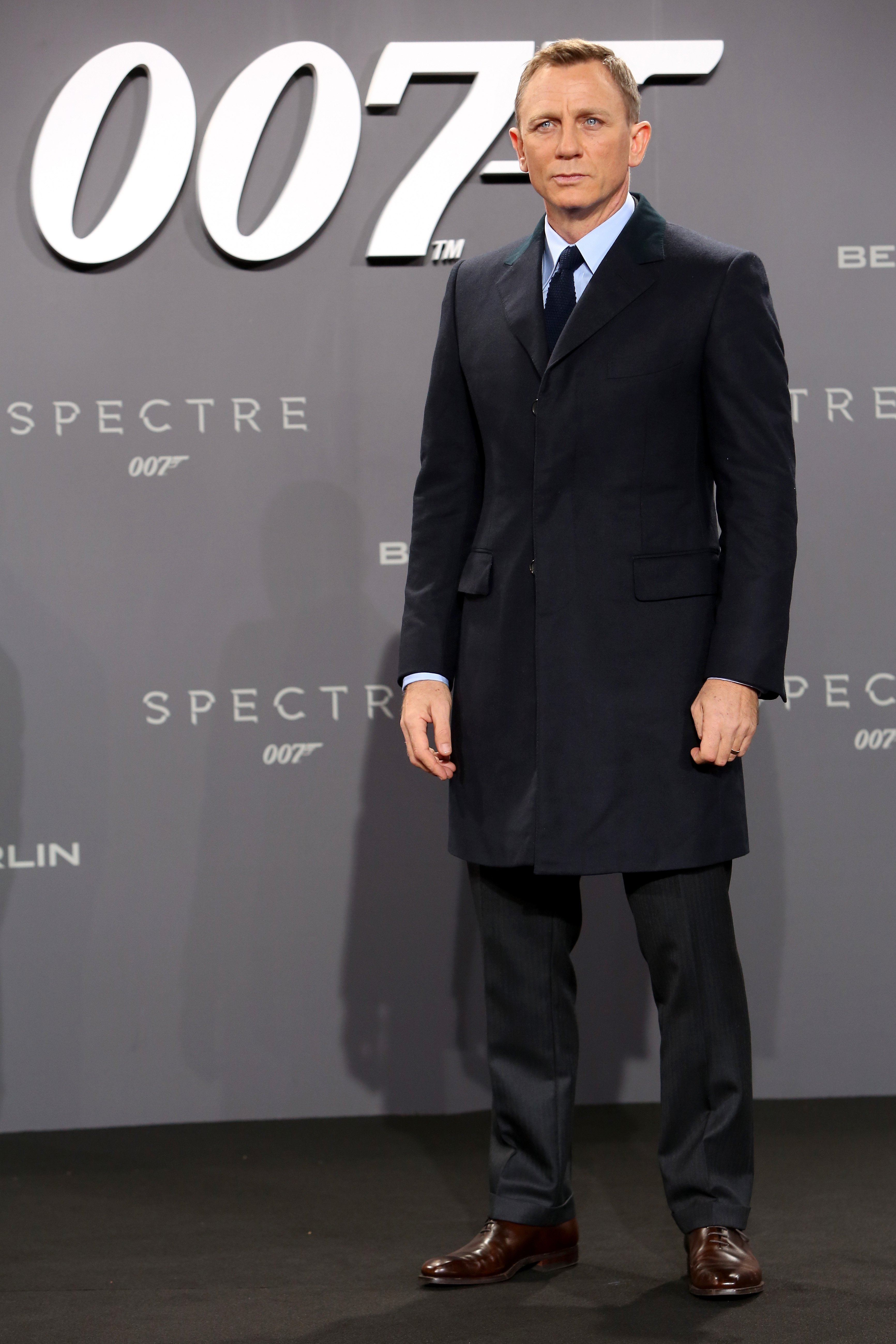 Actor Daniel Craig attends the German premiere of the new James Bond movie 'Spectre' at CineStar on October 28, 2015 in Berlin, Germany. | Source: Getty Images
