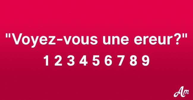 Voyez Vous L Erreur Sur Cette Photo Seule Une Personne Sur 7 Peut La Trouver En Moins De 10 Secondes