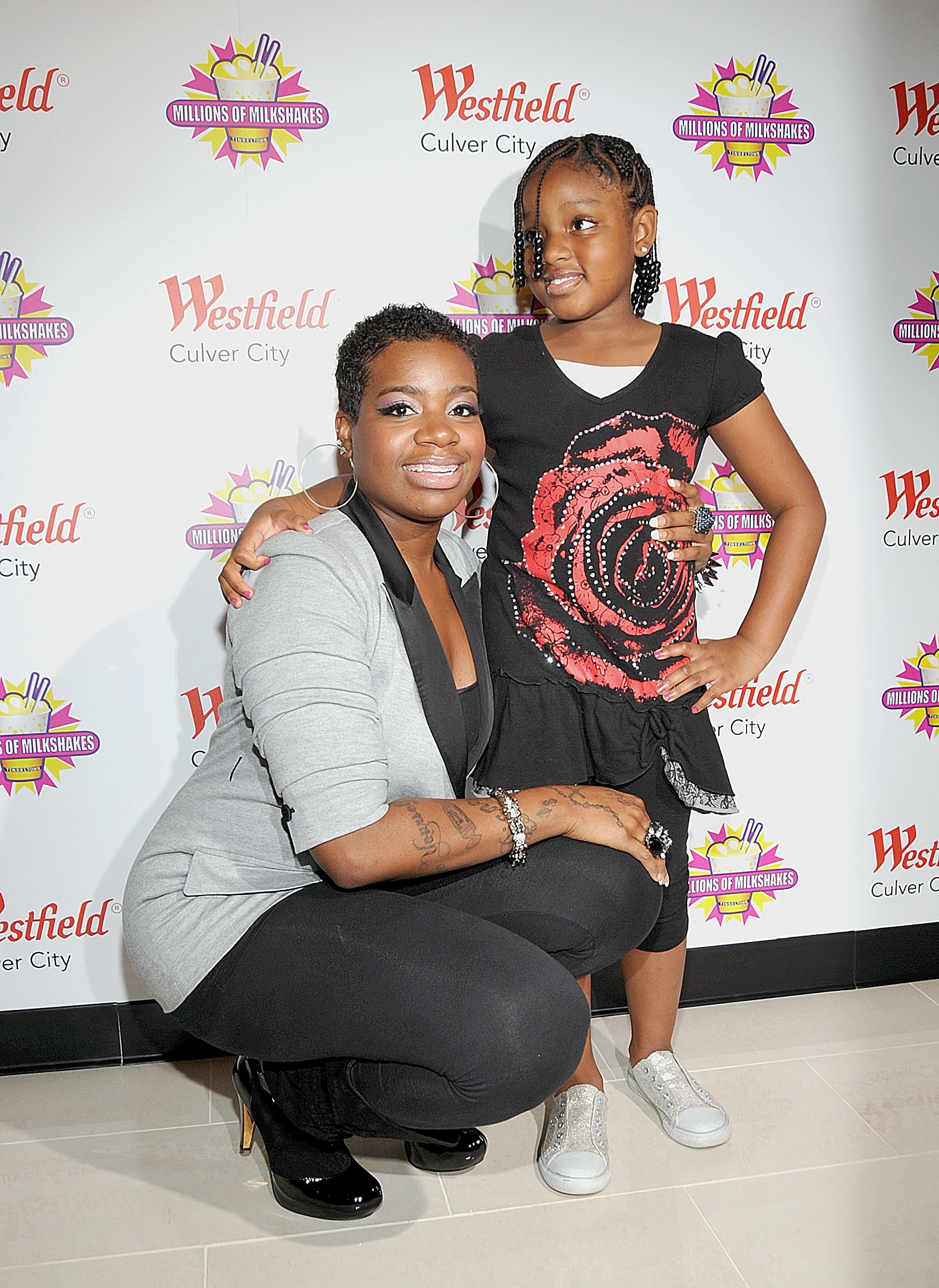 Fantasia and her daughter, Zion Barrino at Millions of Milkshakes on November 24, 2010 in Culver City, California. | Source: Getty Images