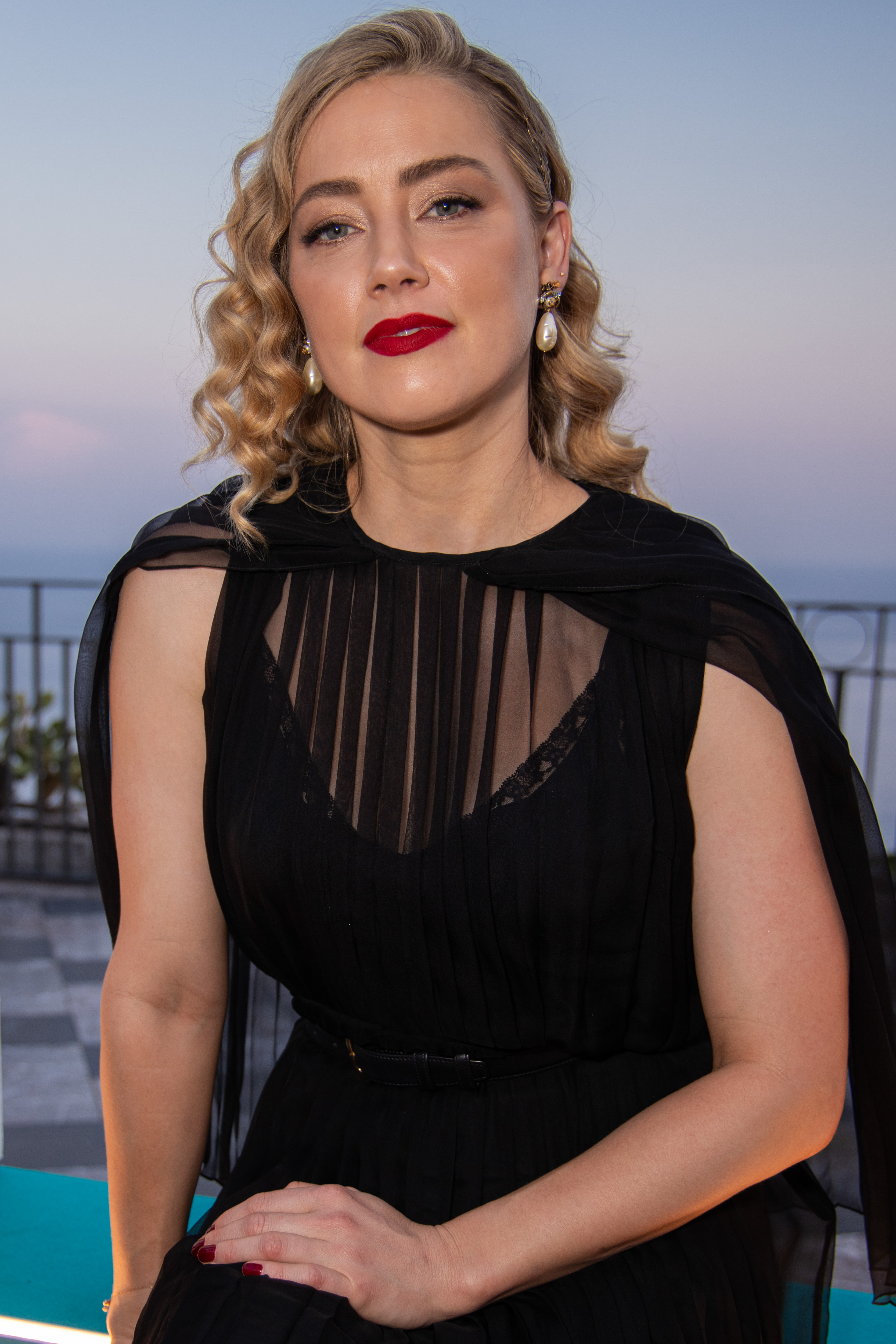 Amber Heard at Taormina Film Festival on June 24, 2023 in Taormina, Italy | Source: Getty Images