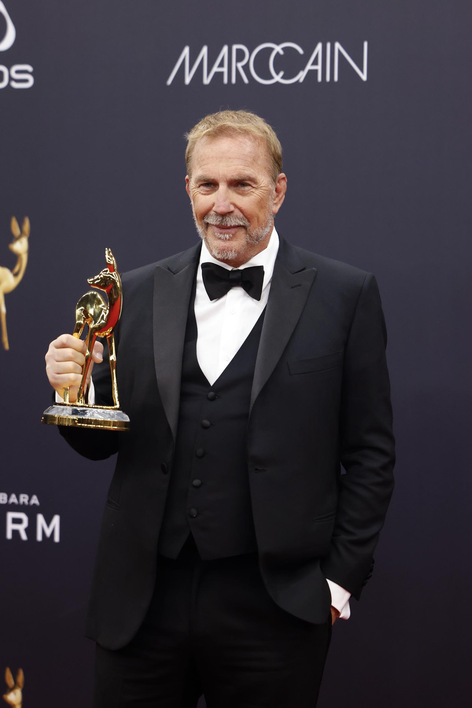 Kevin Costner during the Bambi Award 2024 on November 7, 2024 | Source: Getty Images