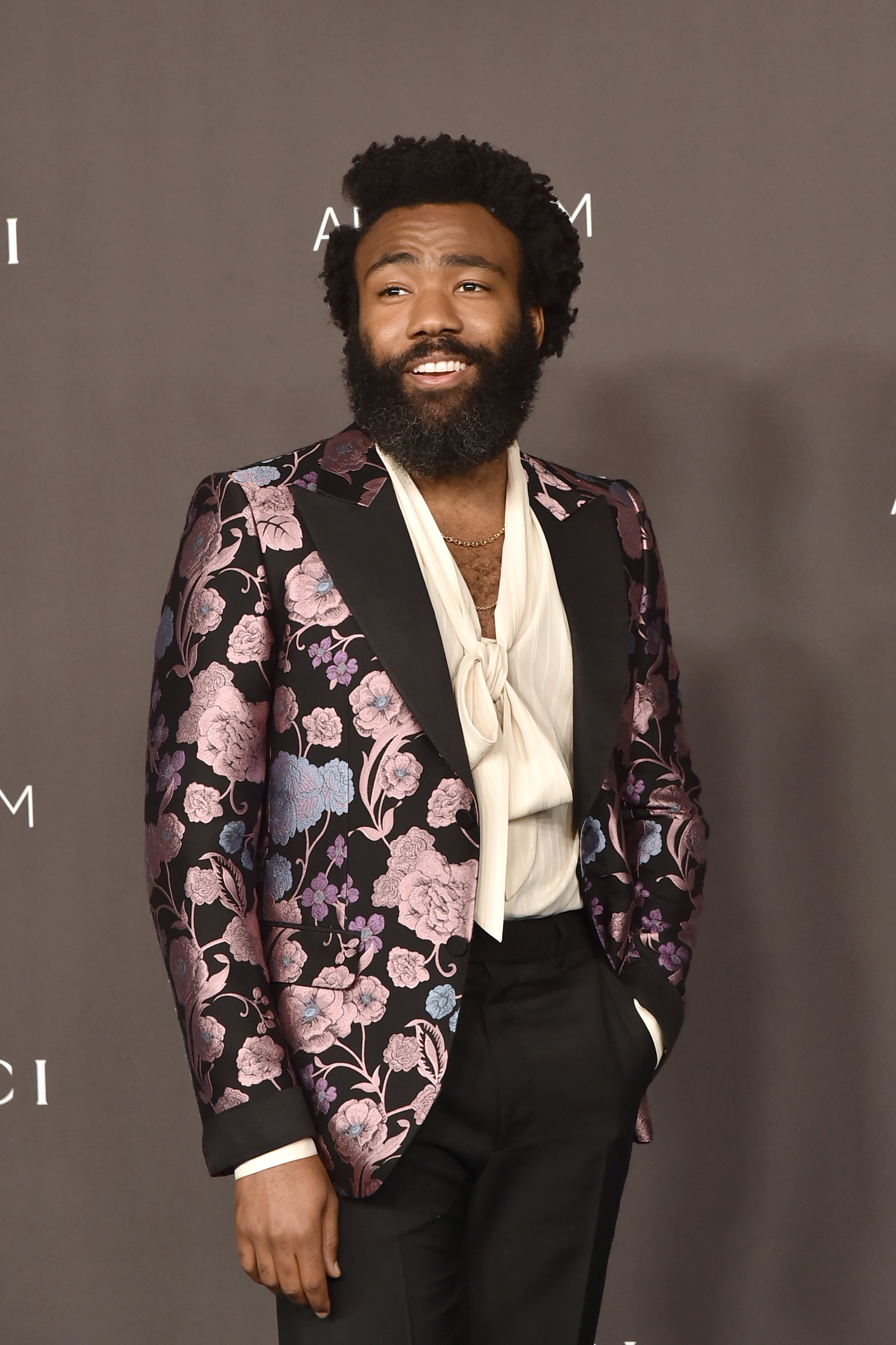 Donald Glover at LACMA on November 02, 2019, in Los Angeles, California. I Source: Getty Images