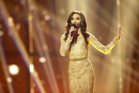 Conchita Wurst, Auftritt beim ESC 2014, Kopenhagen, Dänemark | Quelle: Getty Images