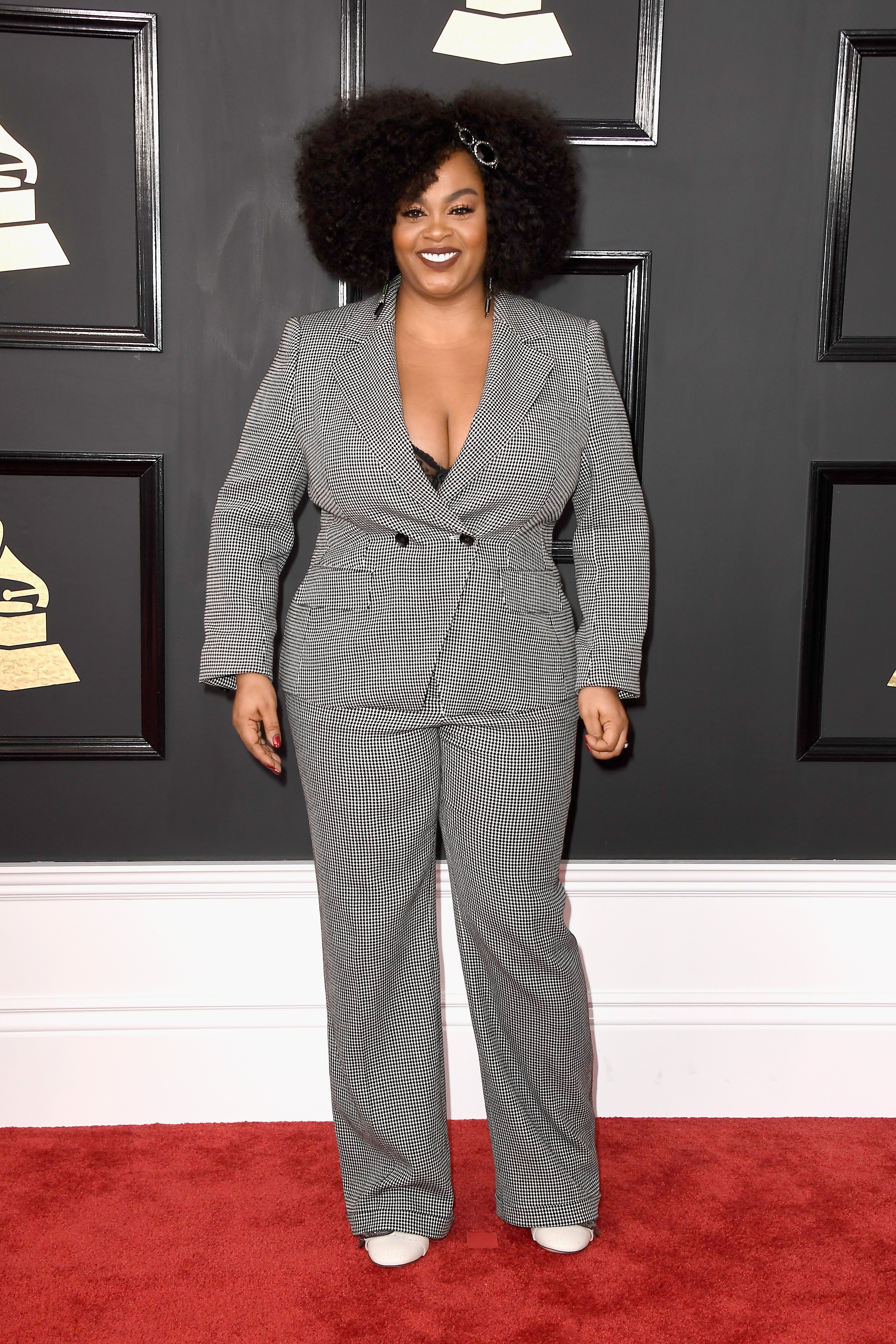 Jill Scott attends The 59th Grammy Awards at STAPLES Center on February 12, 2017 in Los Angeles, California | Photo: Getty Images