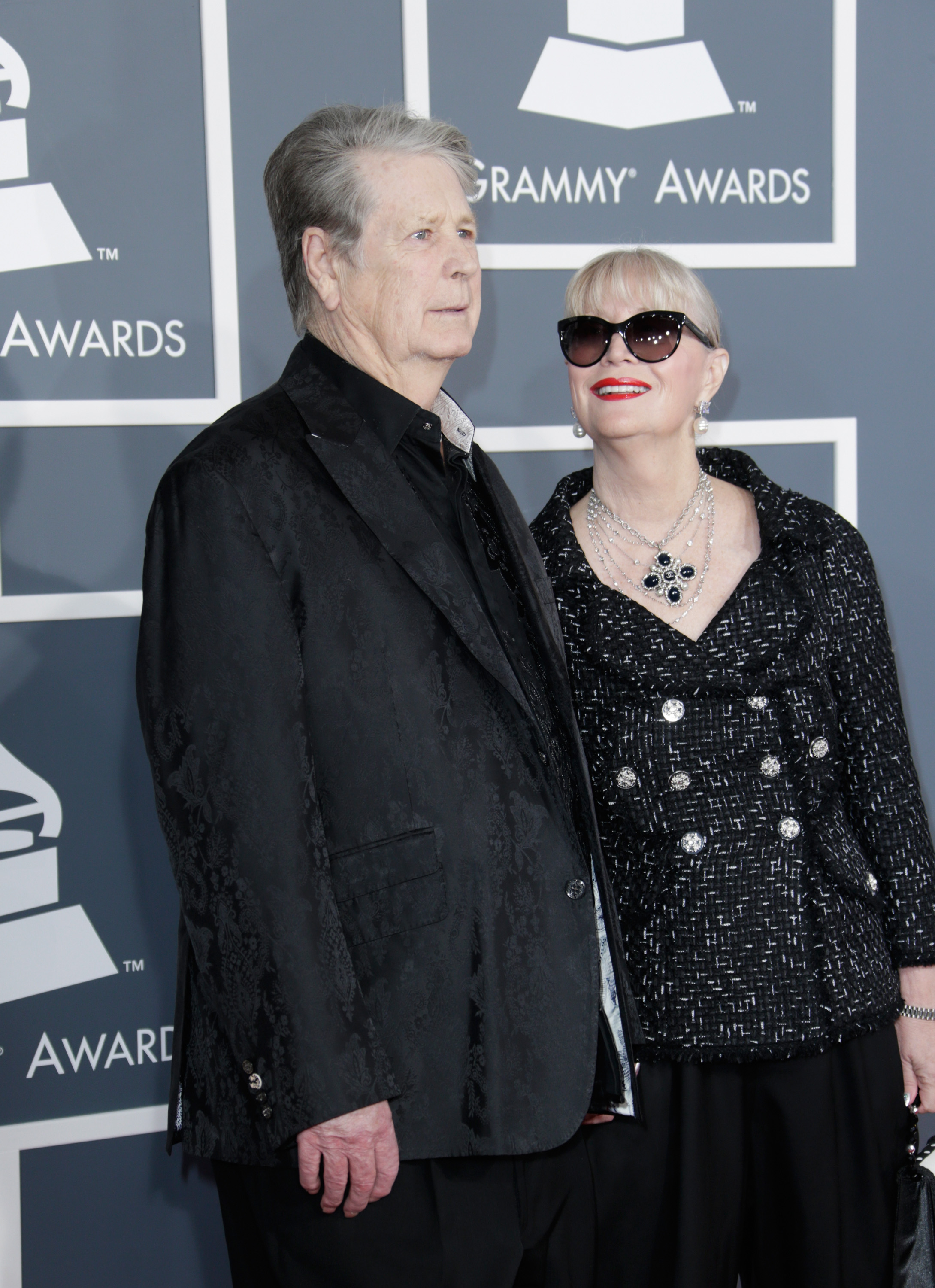 Brian and Melinda Wilson at the 55th Annual Grammy Awards on February 10, 2013, in Los Angeles, California. | Source: Getty Images