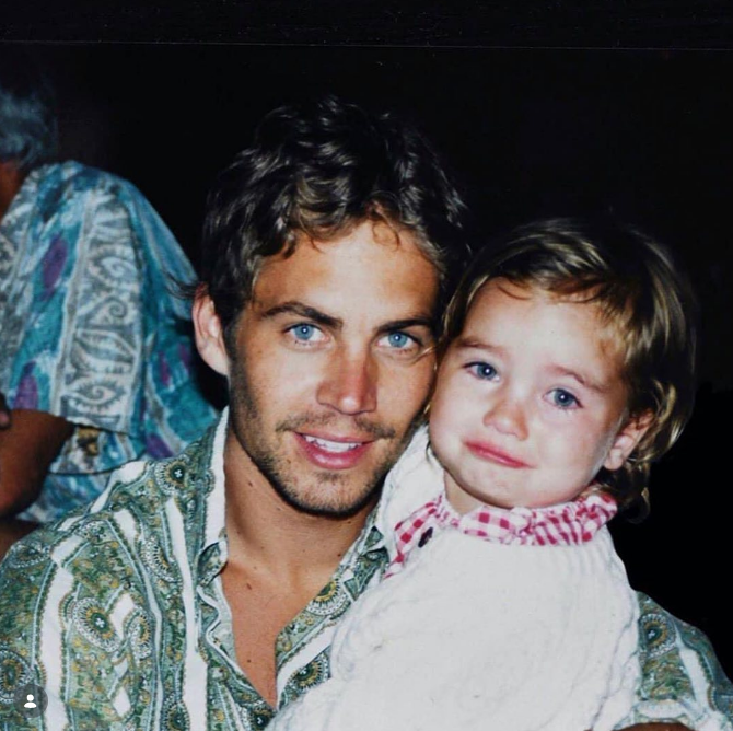The star and his daughter in a picture posted on April 7, 2023 | Source: Instagram/meadowwalker