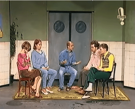 Les Robins Des Bois // La thérapie de groupe. | Photo : Youtube/gr3gintheplace
