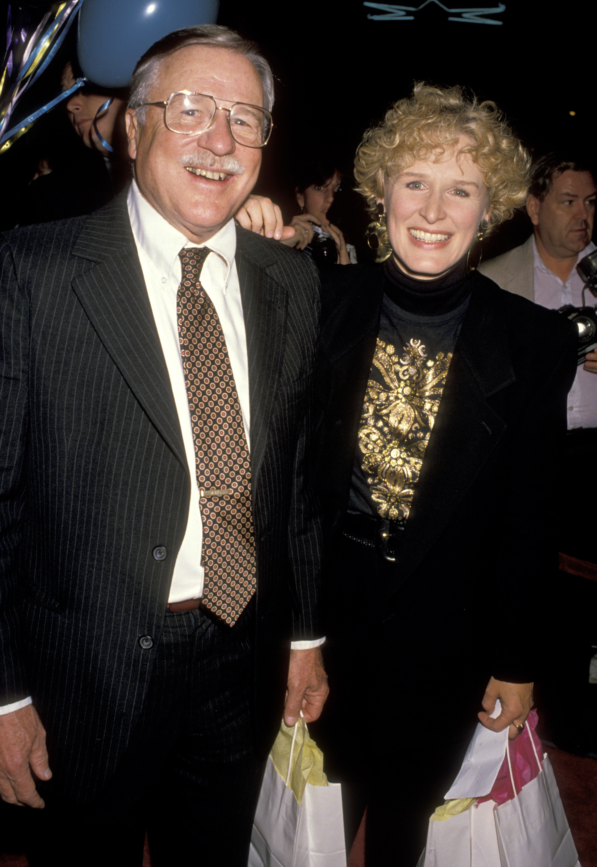 Glenn Close and William Close during the premiere party for "Immediate Family" in Hollywood, California on October 24, 1989 | Source: Getty Images