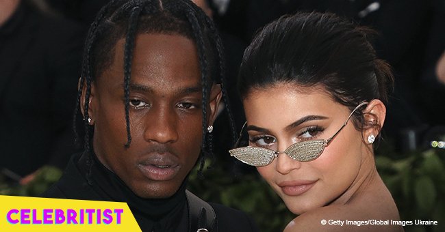 Kylie Jenner's boyfriend Travis Scott shares his first pic of daughter in his pint-sized merch