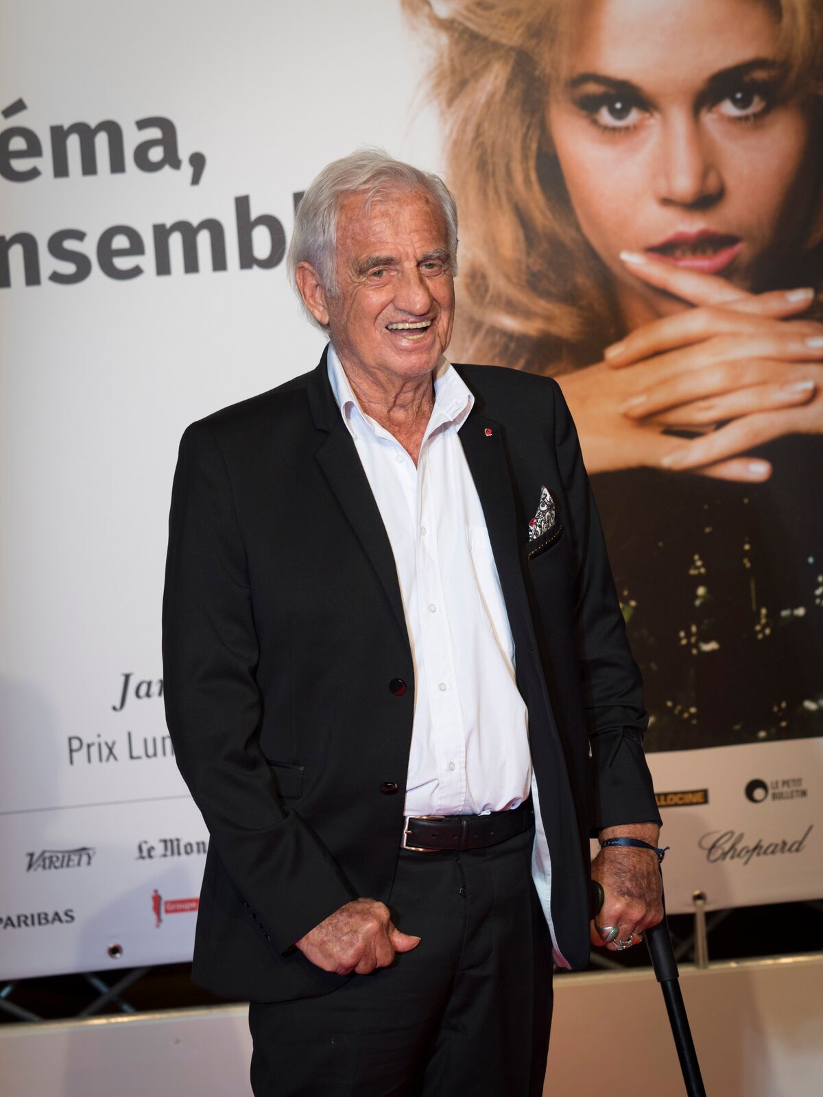 Jean-Paul Belmondo assiste à la cérémonie d'ouverture du 10ème Festival du Film Lumière le 13 octobre 2018 à Lyon, France. | Photo : Getty Images