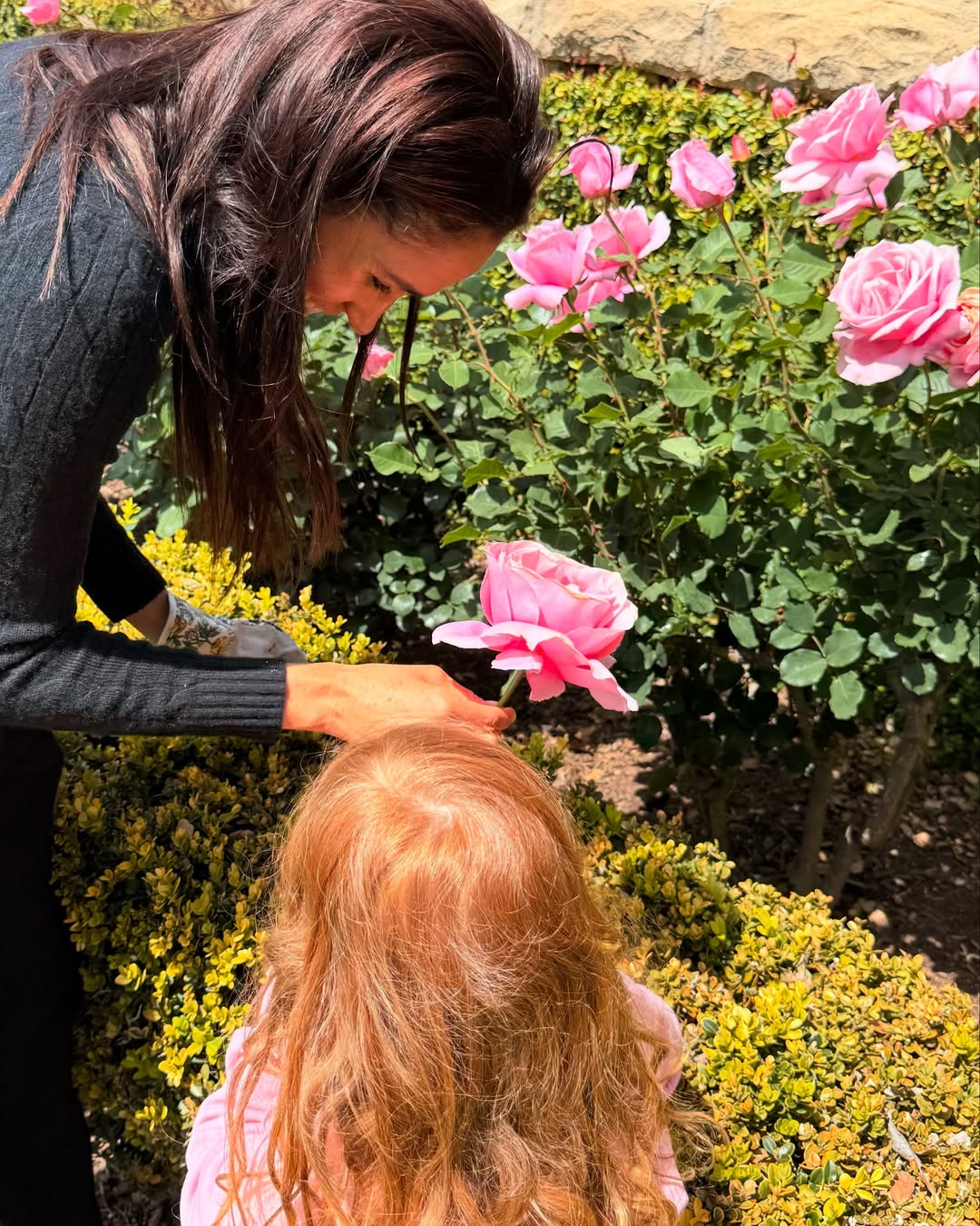 Meghan Markle and Princess Lilibet from a post dated April 27, 2025. | Source: Instagram/meghan