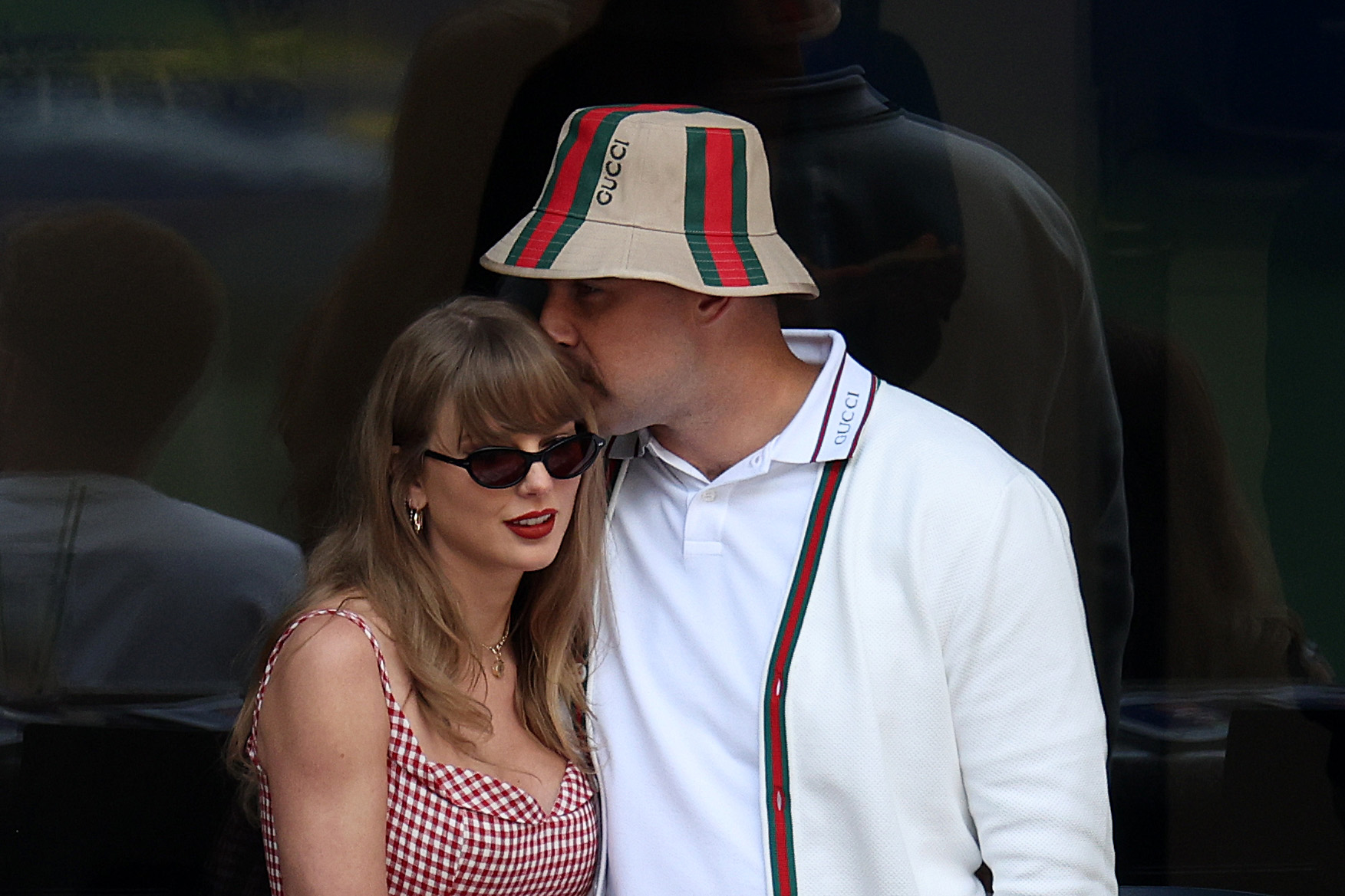 Travis Kelce and Taylor Swift at the US Open in New York City on September 8, 2024 | Source: Getty Images