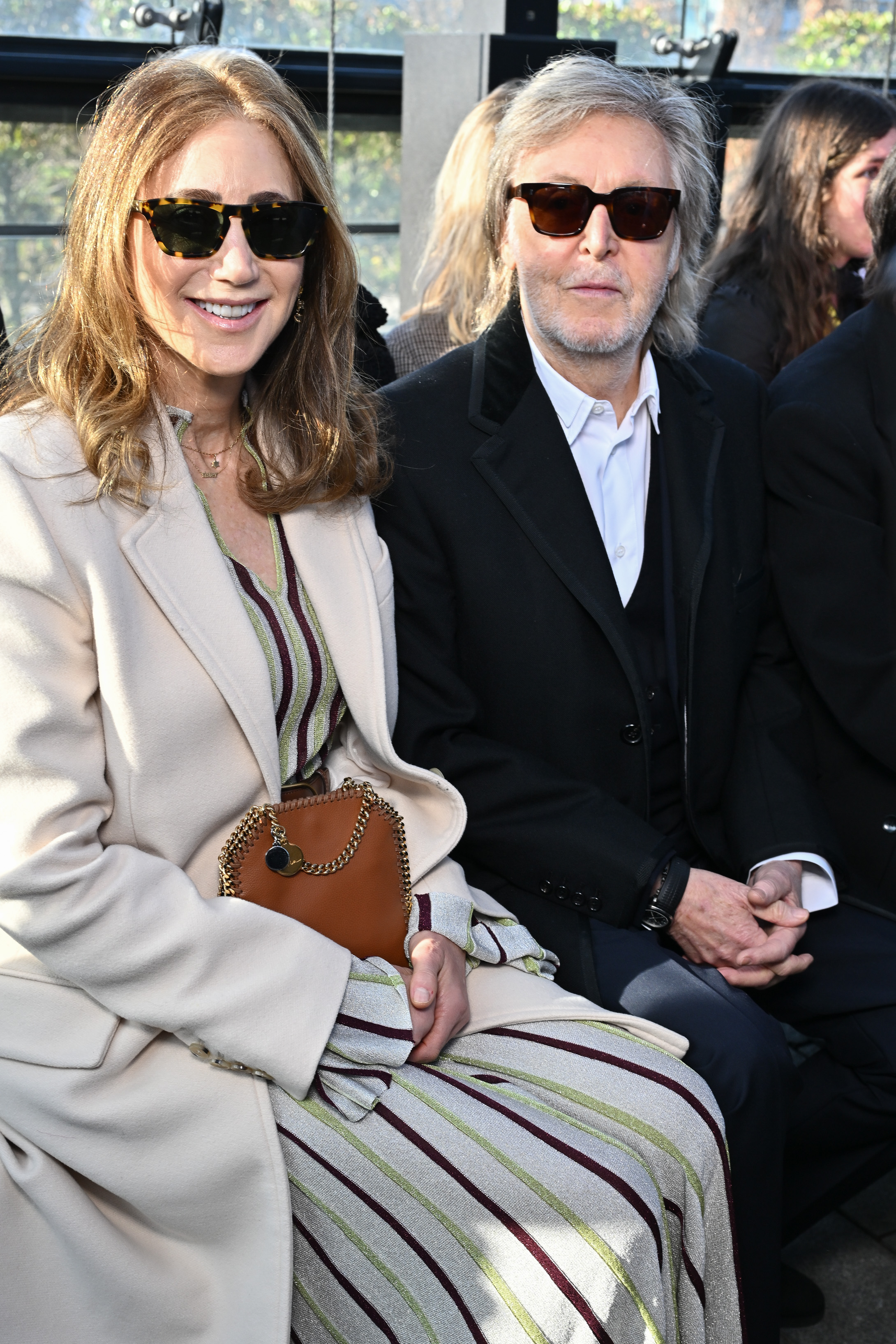 Nancy Shevell and Paul McCartney at the Stella McCartney Womenswear Fall/Winter 2024-2025 show in Paris, France on March 4, 2024 | Source: Getty Images