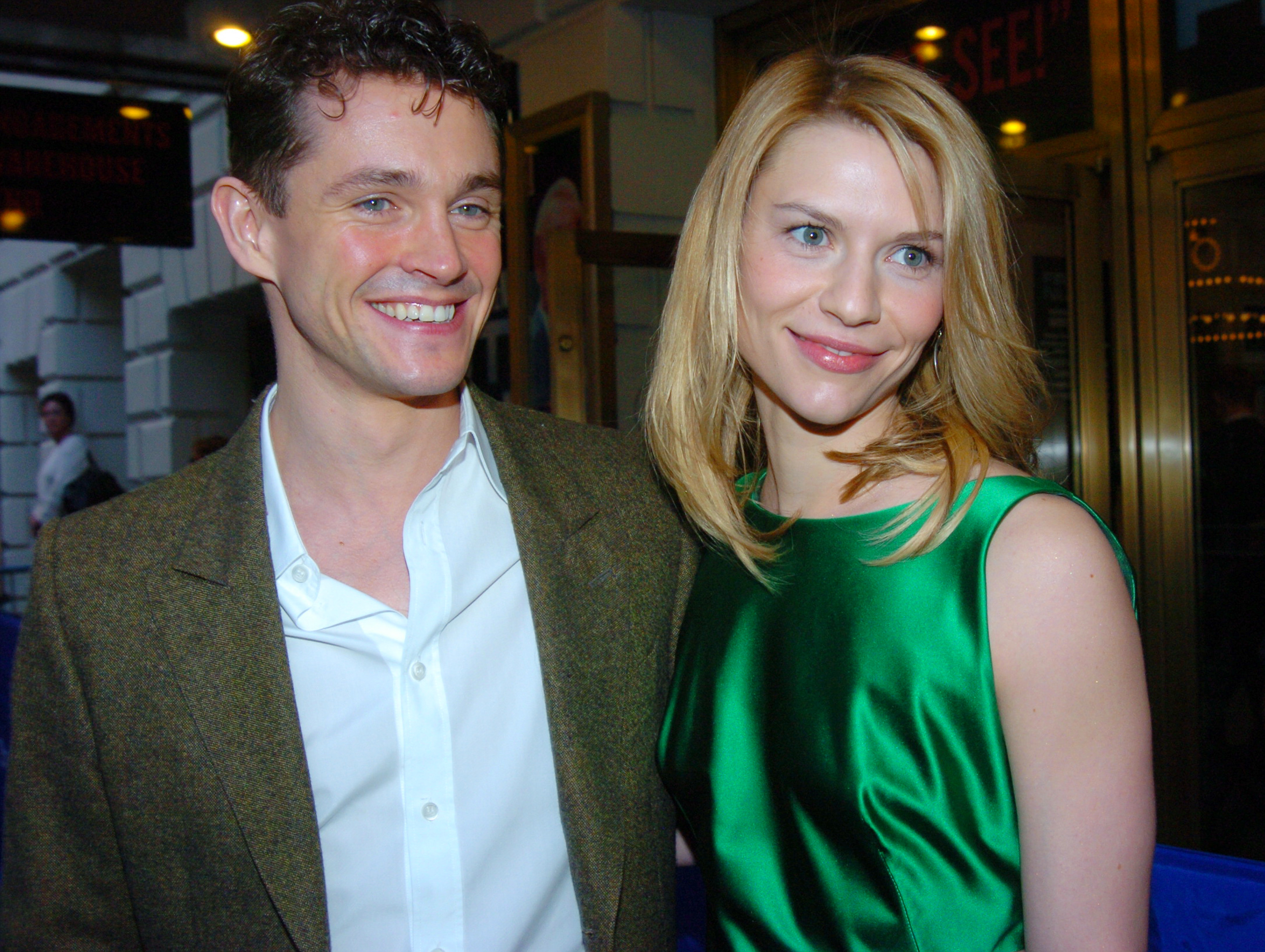Hugh Dancy and Claire Danes during the opening night performance of the Broadway play "Frost/Nixon" in 2007. | Source: Getty Images