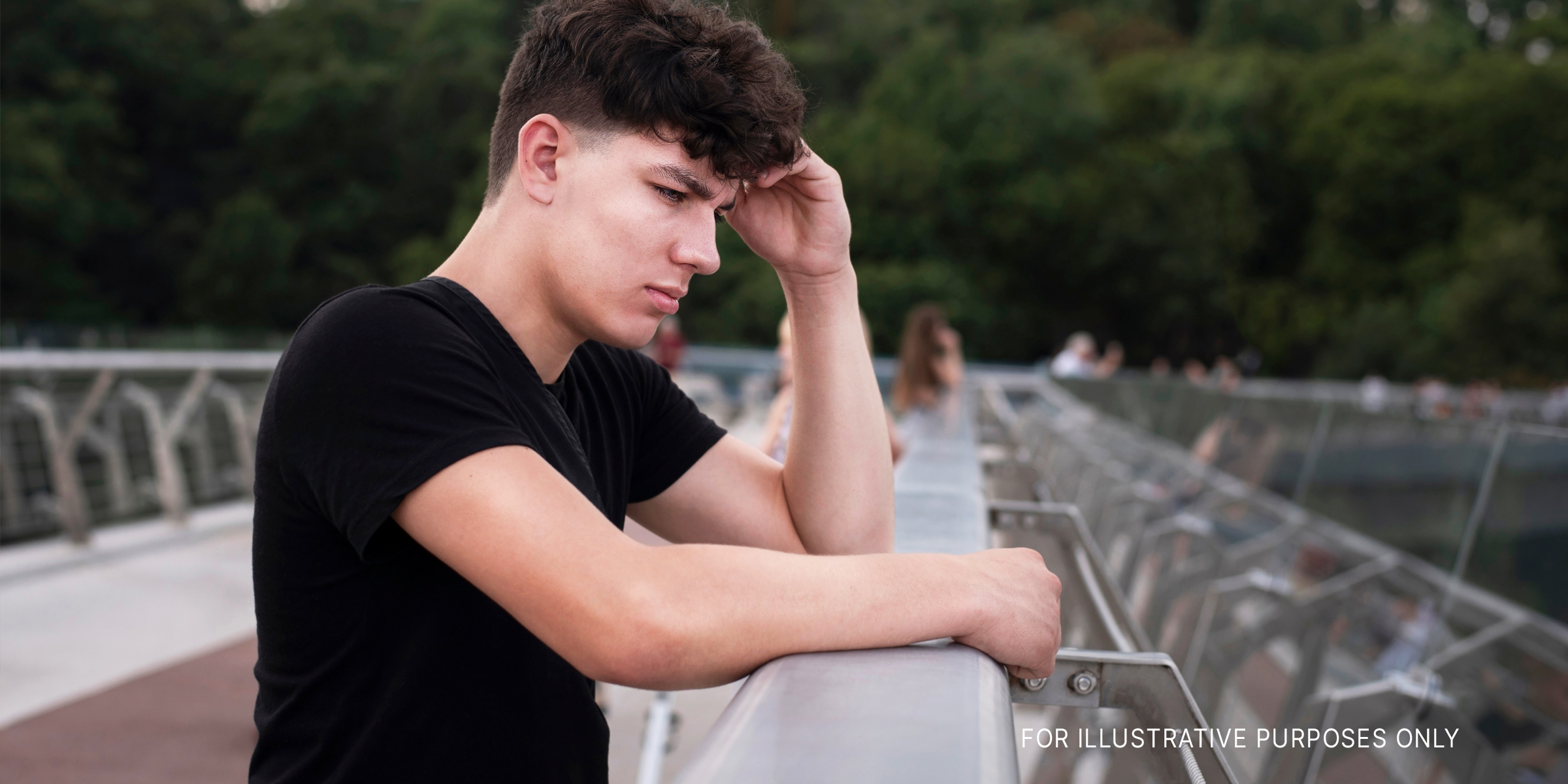 A sad teenage boy | Source: Shutterstock