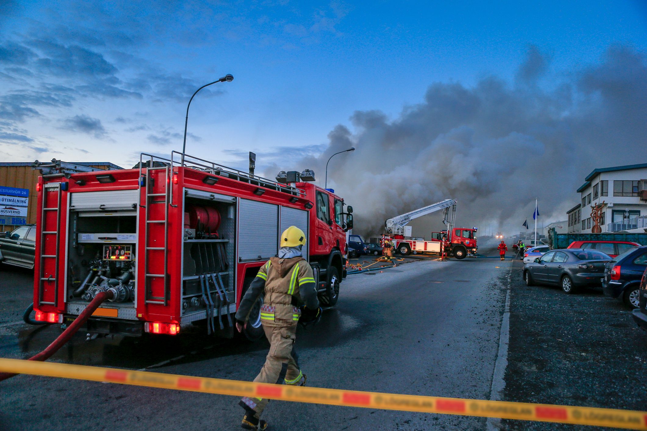 Firefighters respond to a fire emergency. | Source: Getty Images
