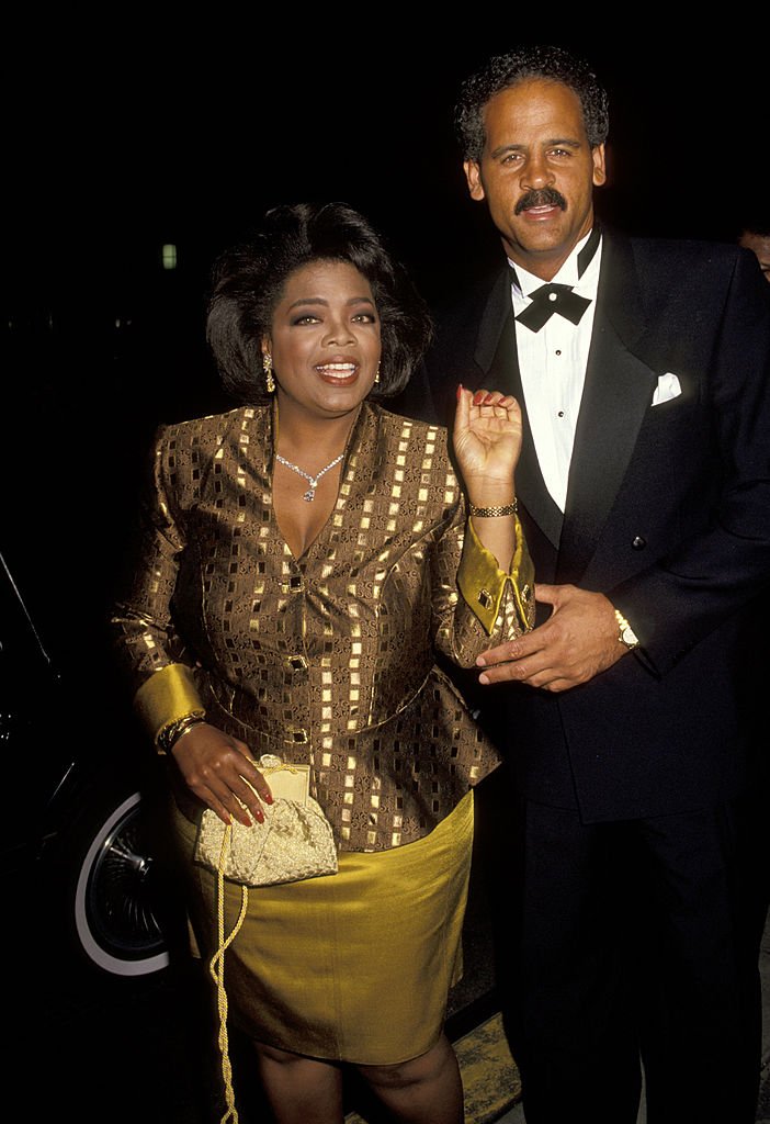 Oprah Winfrey and Stedman Graham during The 19th Annual Daytime Emmy Awards at Sheraton Hotel   | Source: Getty Images