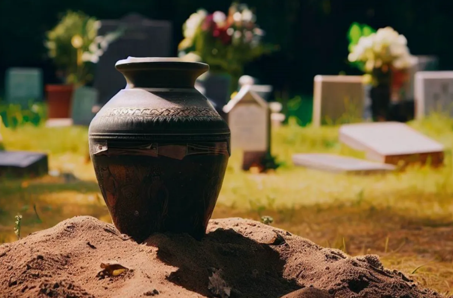 A funeral urn | Source: Shutterstock