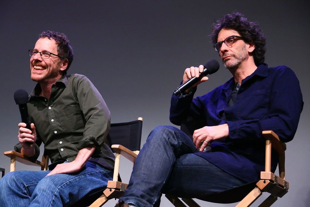 Ethan Coen and Joel Coen speak during Meet The Filmmakers: "Inside Llewyn Davis" at the Apple Store Soho on November 25, 2013 | Photo: Getty Images