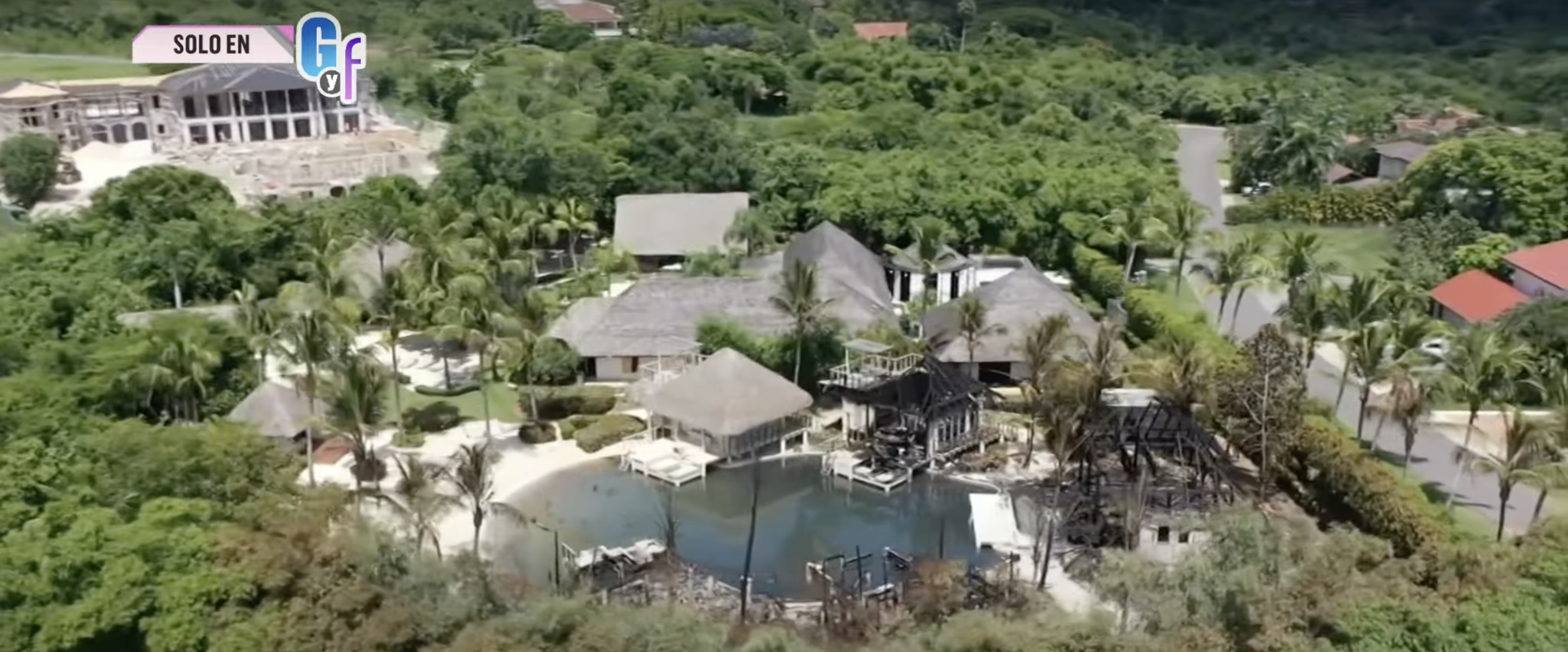 Parts of Marc Anthony's Dominican Republic home dated August 9, 2024 | Source: YouTube/El Gordo Y La Flaca