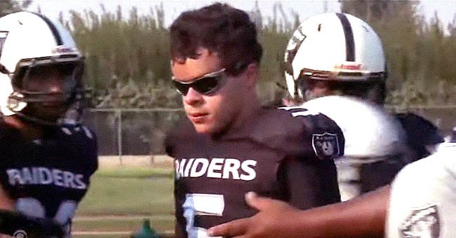 Jasen Bracy is a 15-year-old quarterback who plays for Modesto Raiders. | Photo: youtube.com/CBSEveningNews