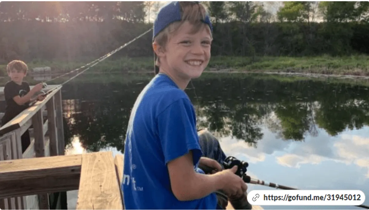 Capture d'écran de la photo de Ricky Lee Sneve | Photo : gofundme.com/f/little-ricky-saving-his-little-sis