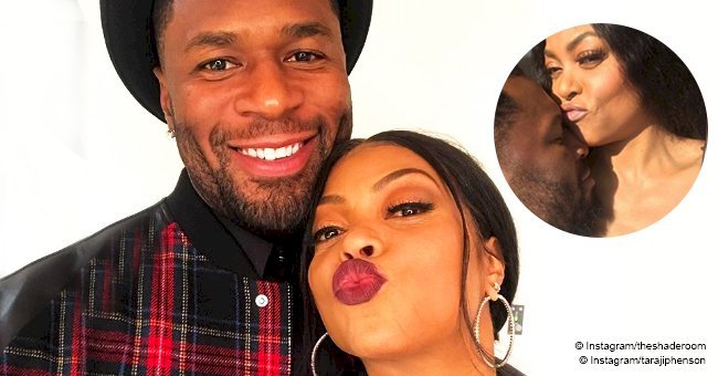 Taraji P. Henson looks so much in love, cuddling with her fiancé in sweet photo