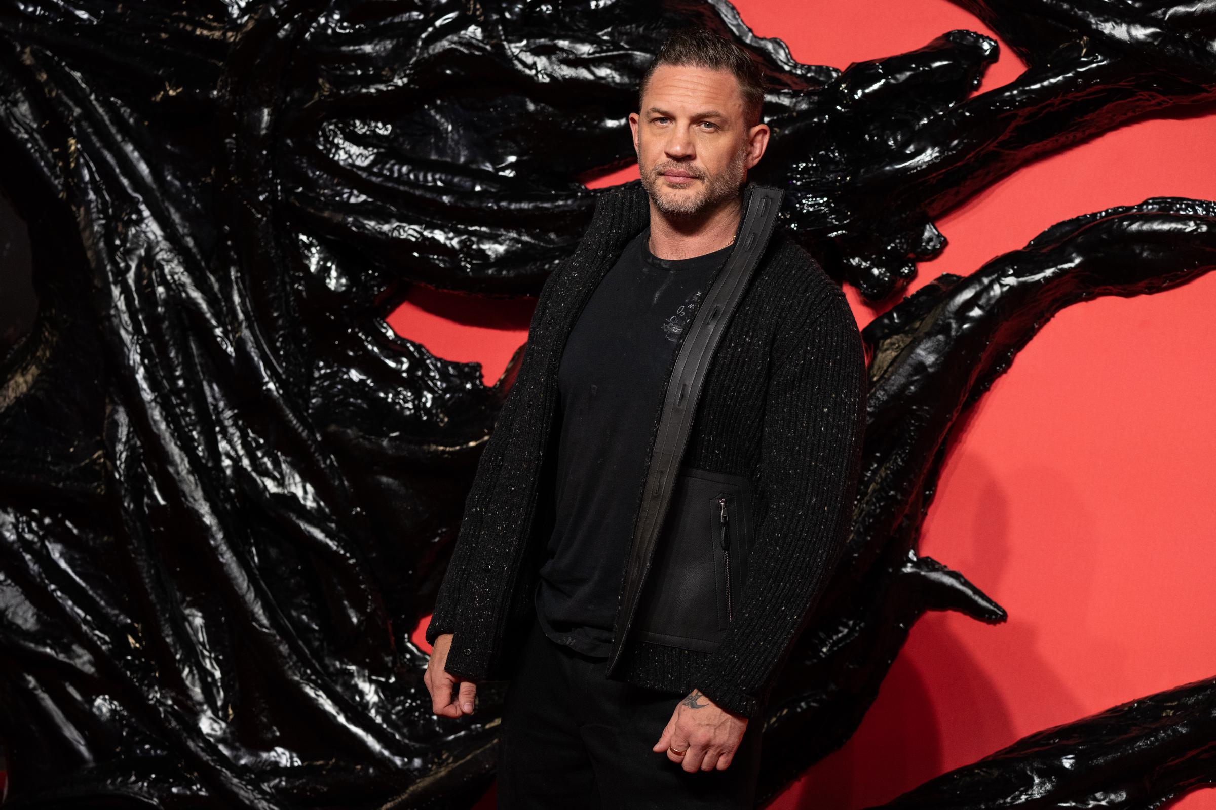 Tom Hardy attends the "Venom: The Last Dance" premiere on October 23, 2024 | Source: Getty Images