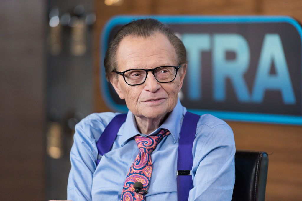 Larry King at Universal Studios Hollywood in 2017 in Universal City, California | Photo: Getty Images