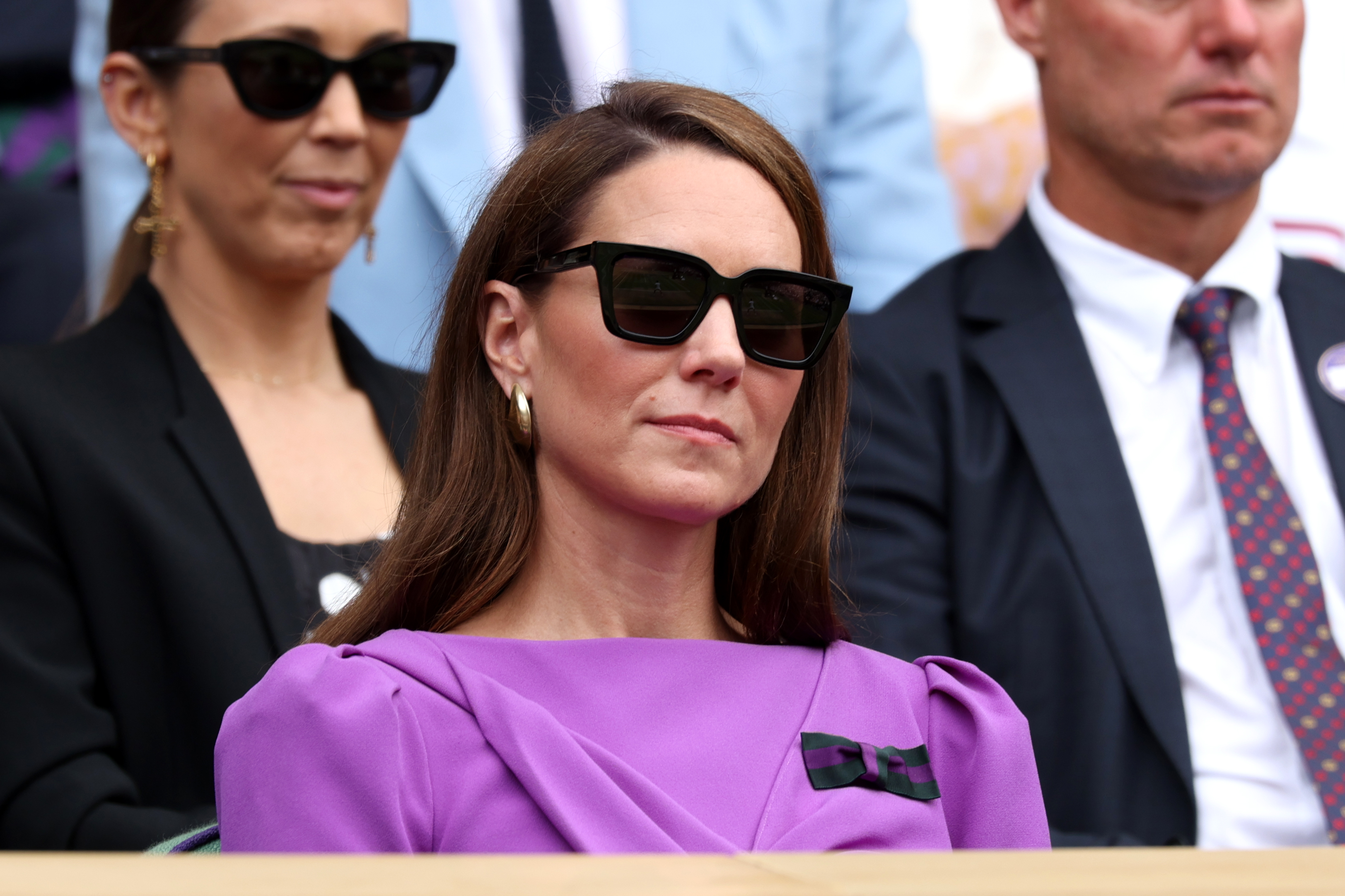 Catherine, Princess of Wales, during day fourteen of The Championships Wimbledon 2024 at All England Lawn Tennis and Croquet Club in London, England on July 14, 2024 | Source: Getty Images