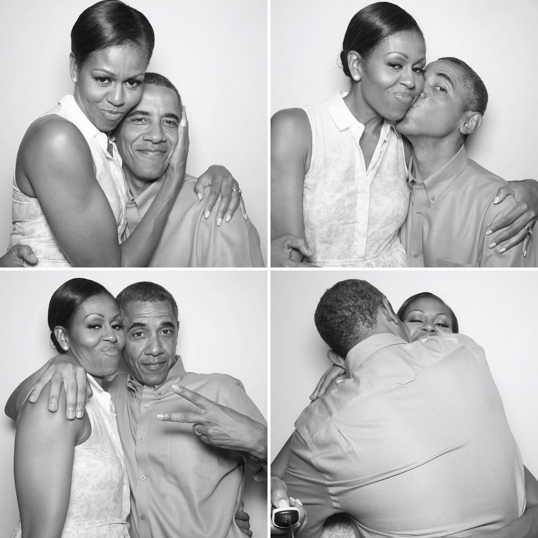 Michelle and Barack Obama from a post dated November 25, 2022. | Source: Instagram/michelleobama