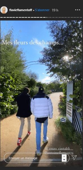 Capture d'écran de la story Instagram de Flavie Flament | Photo : Instagram/flavieflamentoff/