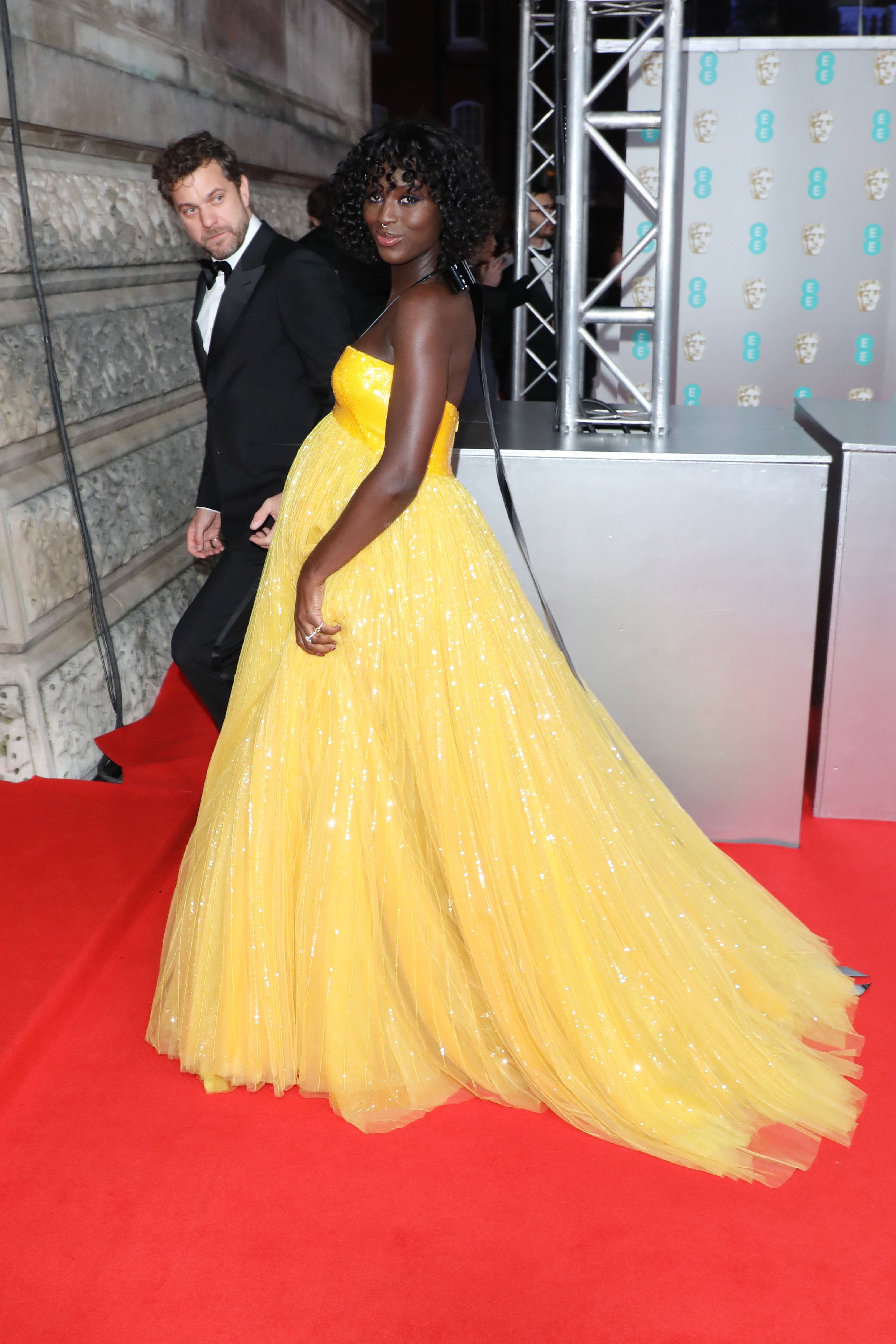 Joshua Jackson and Jodie Turner-Smith attends the EE British Academy Film Awards 2020 at Royal Albert Hall on February 02, 2020 in London, England. | Source: Getty Images