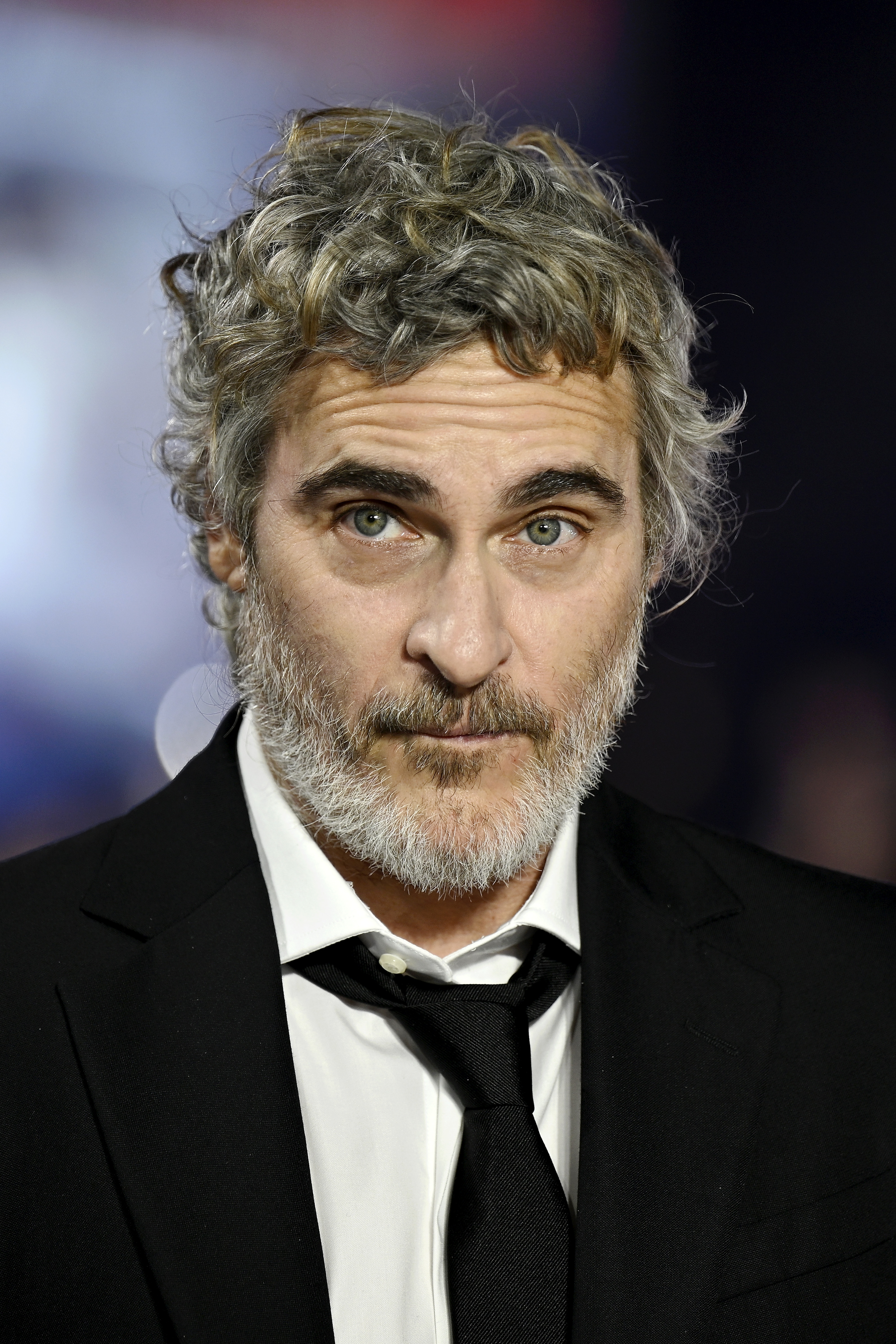 Joaquin Phoenix attends the UK premiere of "Napoleon," 2023 | Source: Getty Images