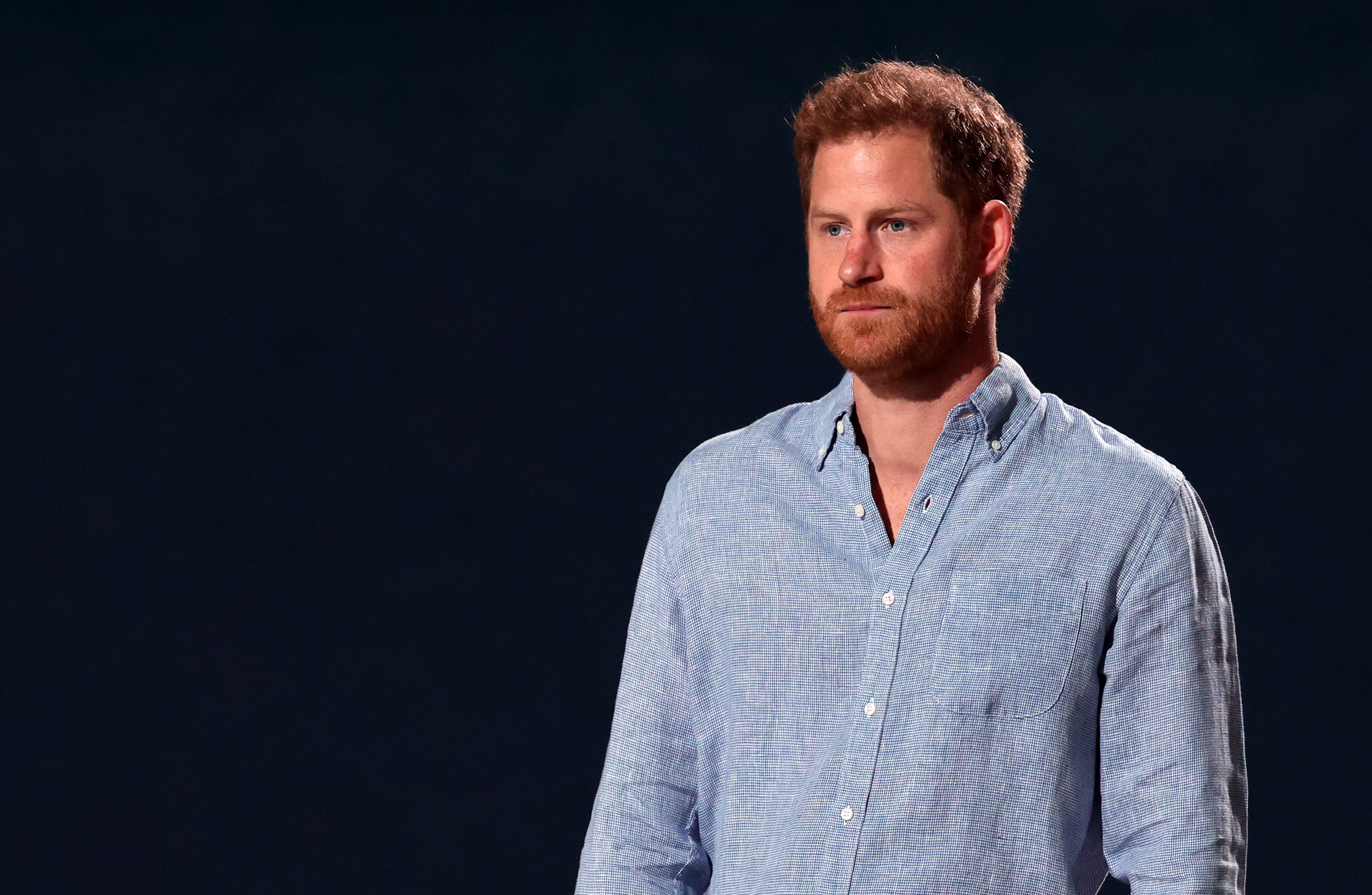 Prince Harry, The Duke of Sussex, speaks onstage during Global Citizen VAX LIVE: The Concert To Reunite The World at SoFi Stadium in Inglewood, California May 2 2021 | Source: Getty Images