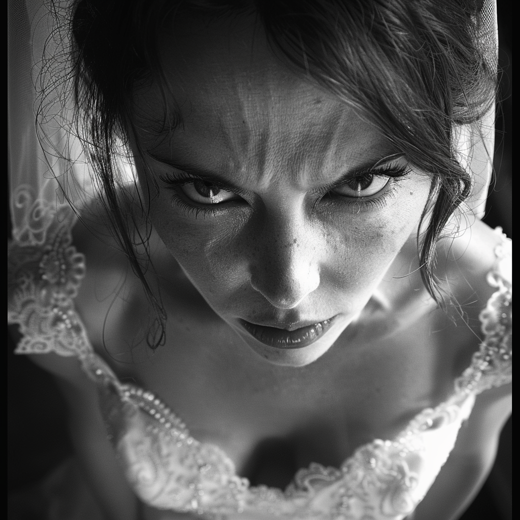 An angry bride | Source: Midjourney