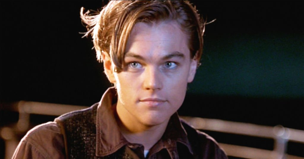 Leonardo DiCaprio como Jack Dawson en Titanic en 1997. | Foto: Getty Images