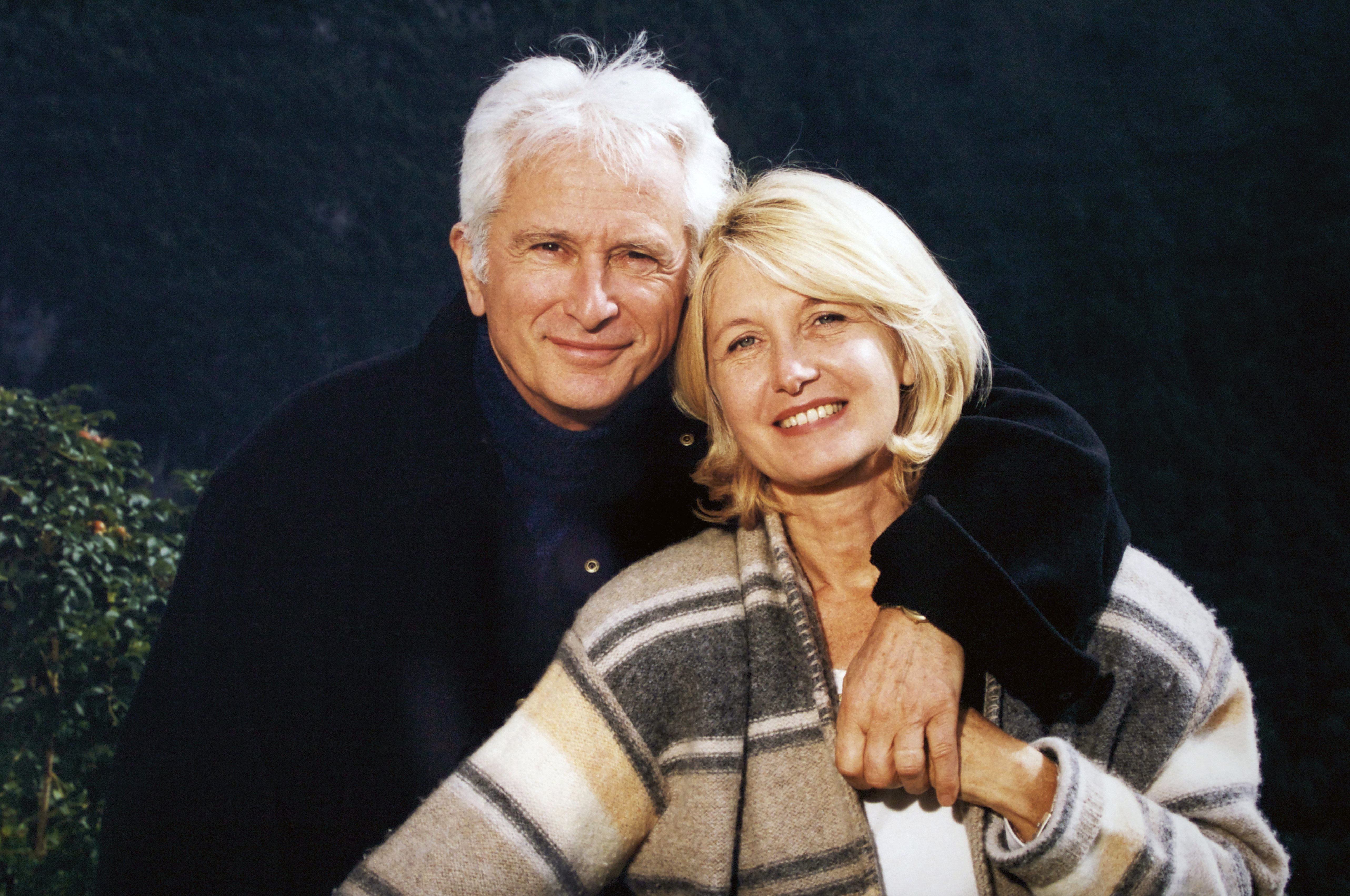 Marcel Amont et sa femme Marlène Amont | photo : Getty Images