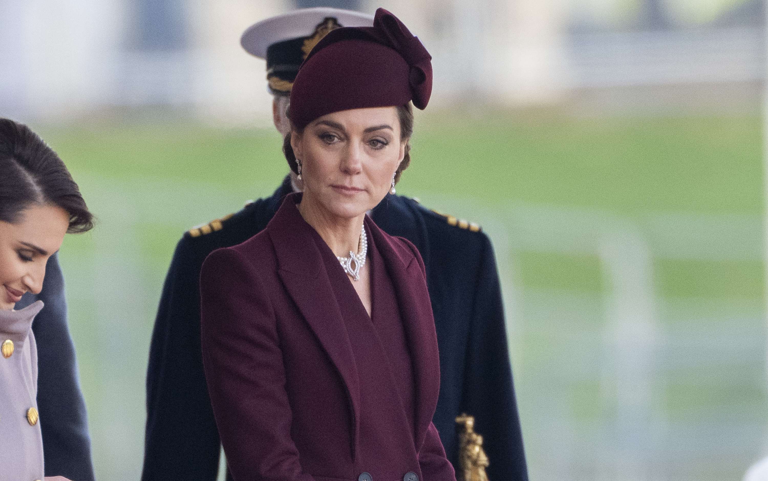 Princess Catherine, during day one of The Amir of the State of Qatar's visit to the United Kingdom on December 03, 2024, in London, England. | Source: Getty Images